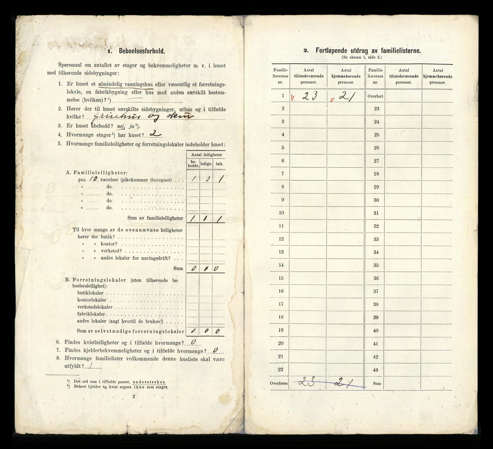 RA, 1910 census for Porsgrunn, 1910, p. 801