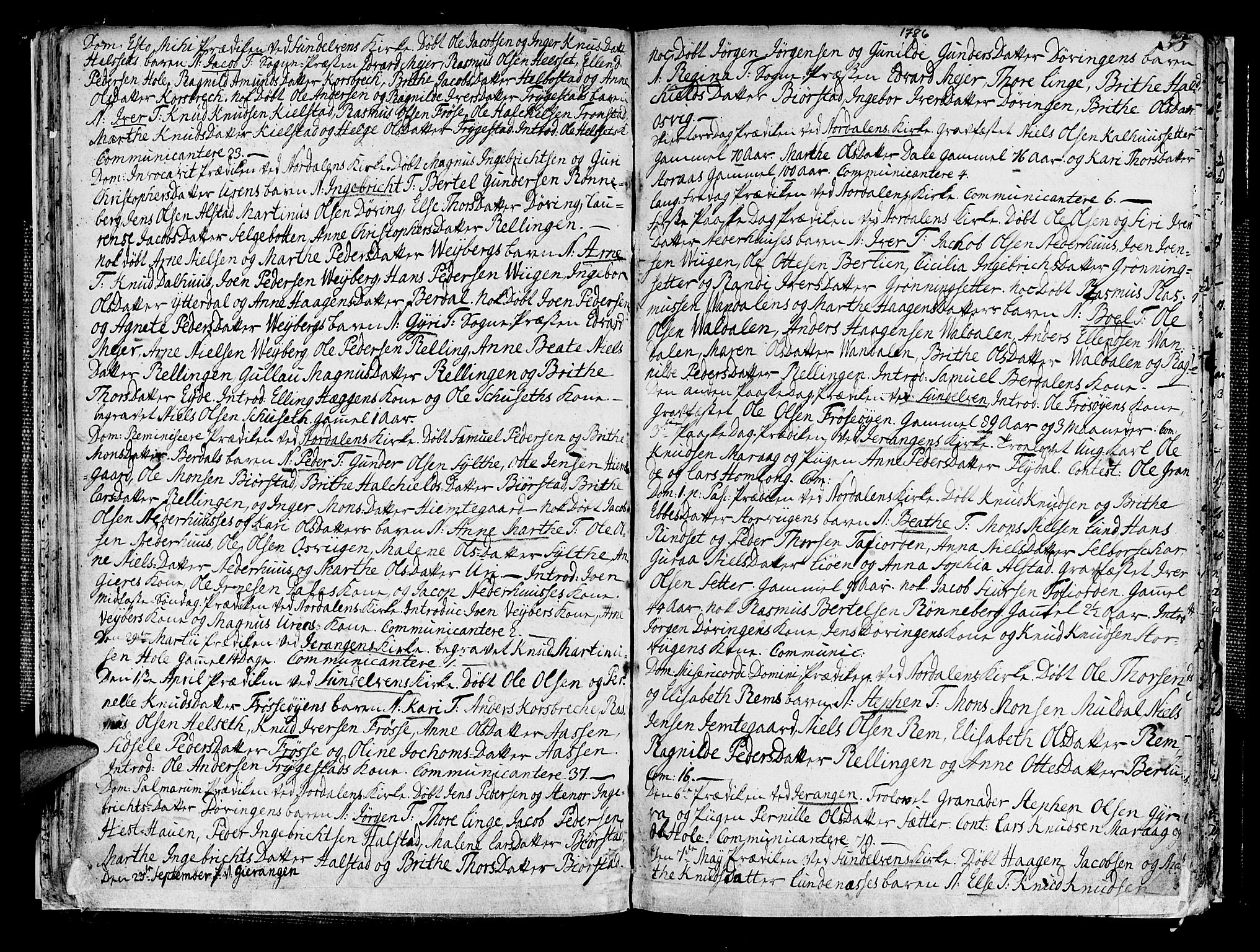 Ministerialprotokoller, klokkerbøker og fødselsregistre - Møre og Romsdal, SAT/A-1454/519/L0245: Parish register (official) no. 519A04, 1774-1816, p. 55