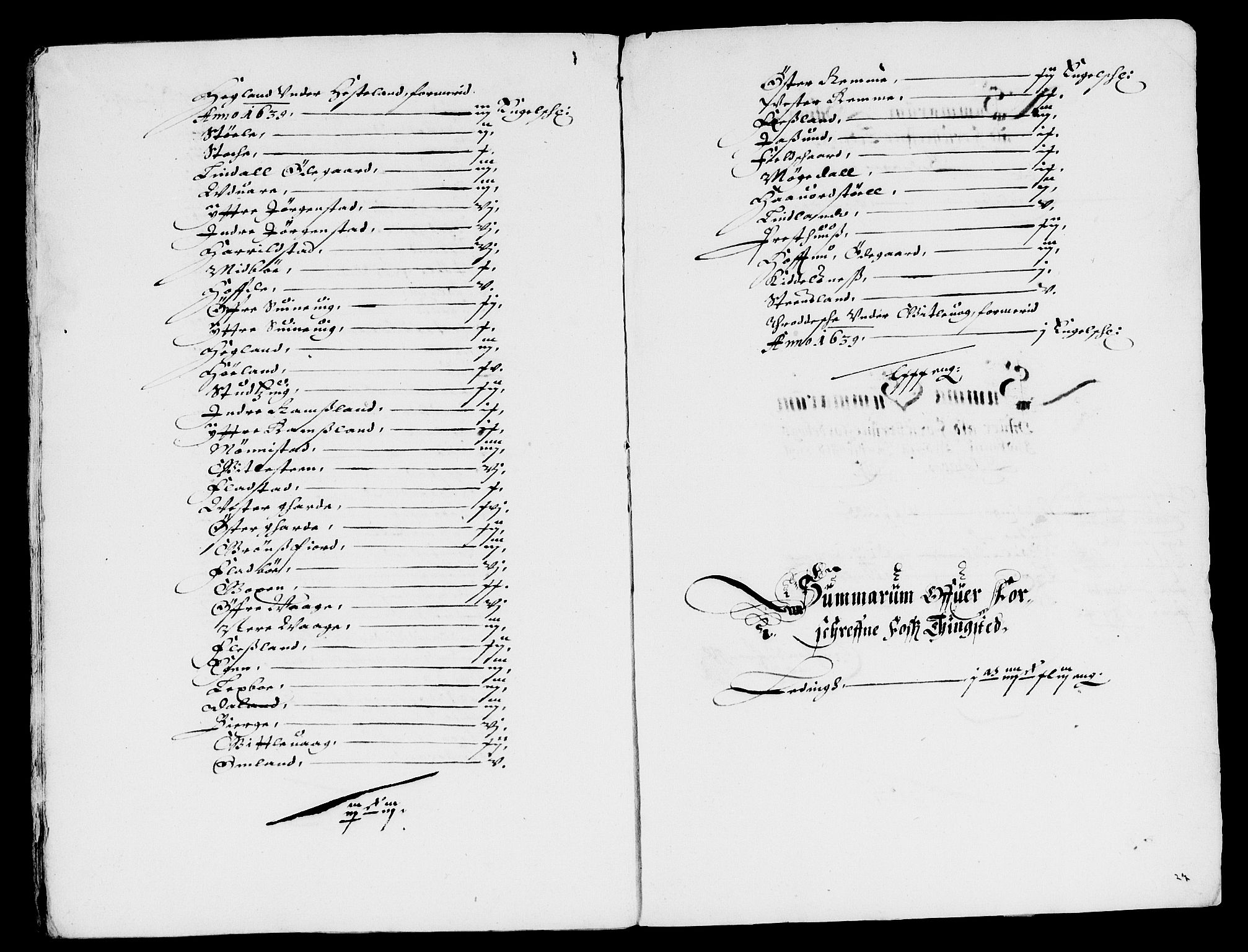 Rentekammeret inntil 1814, Reviderte regnskaper, Lensregnskaper, AV/RA-EA-5023/R/Rb/Rbr/L0012: Lista len, 1638-1640