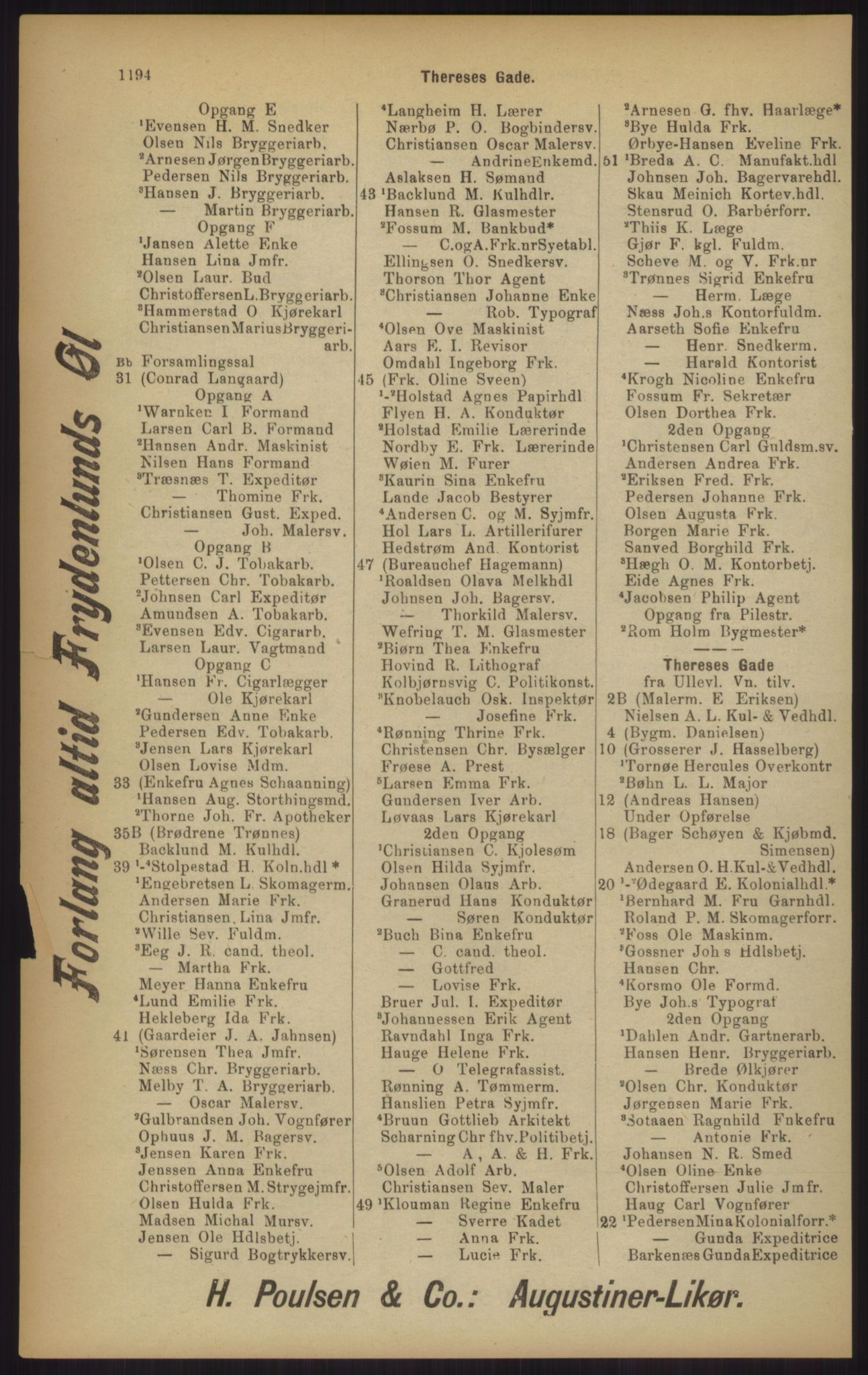 Kristiania/Oslo adressebok, PUBL/-, 1902, p. 1194