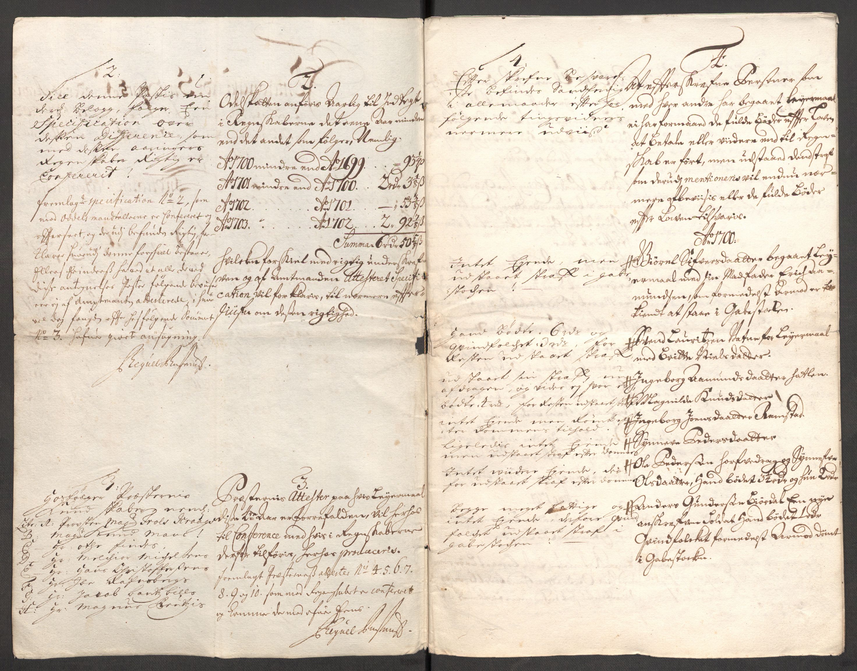 Rentekammeret inntil 1814, Reviderte regnskaper, Fogderegnskap, AV/RA-EA-4092/R54/L3559: Fogderegnskap Sunnmøre, 1702-1703, p. 379