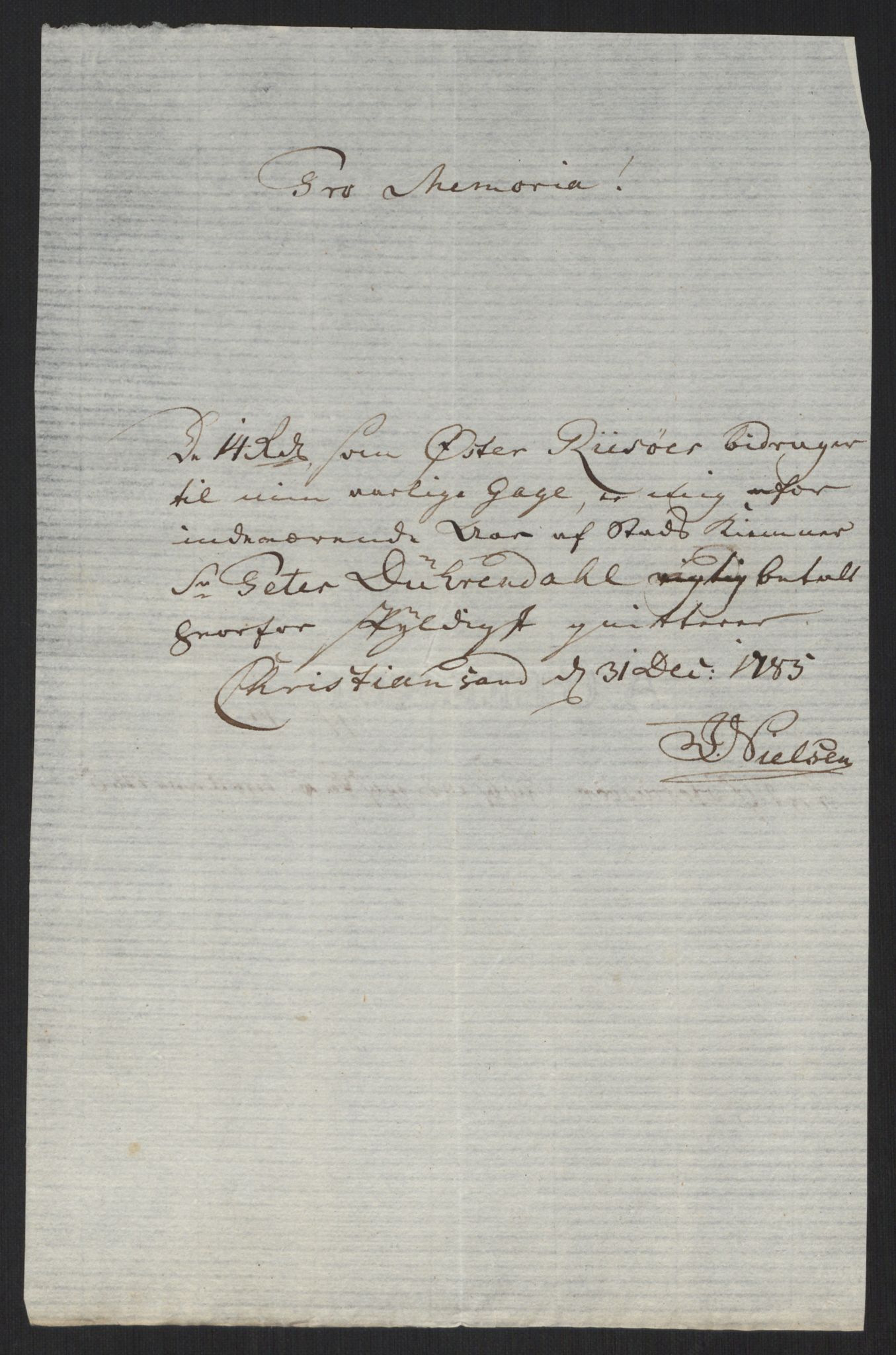 Danske Kanselli 1800-1814, AV/RA-EA-3024/K/Kk/Kka/Kkac/L0233: Kjøpstadregnskap Øster Risør, 1772-1790, p. 235