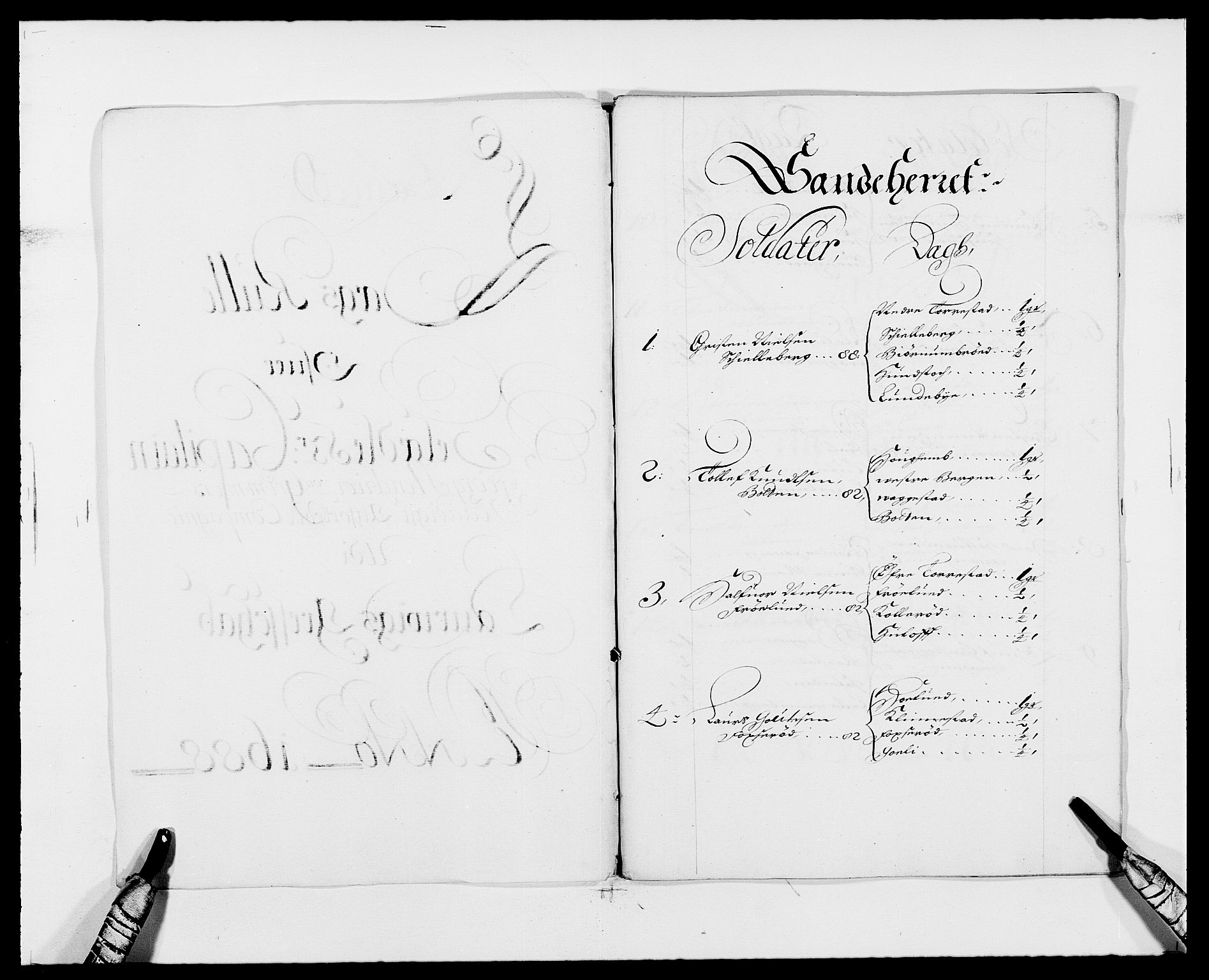 Rentekammeret inntil 1814, Reviderte regnskaper, Fogderegnskap, RA/EA-4092/R33/L1971: Fogderegnskap Larvik grevskap, 1688-1689, p. 97