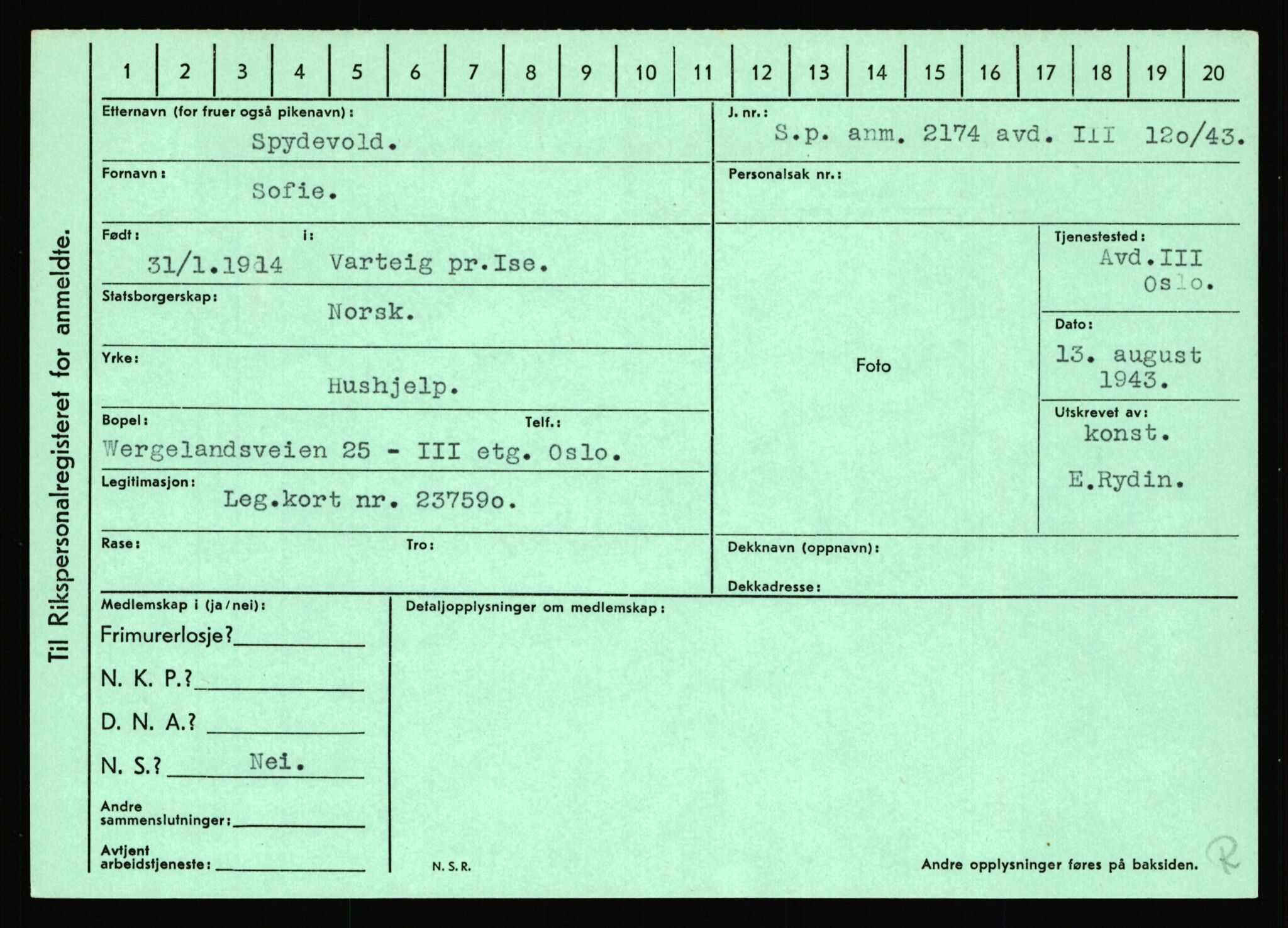 Statspolitiet - Hovedkontoret / Osloavdelingen, AV/RA-S-1329/C/Ca/L0014: Seterlien - Svartås, 1943-1945, p. 2772