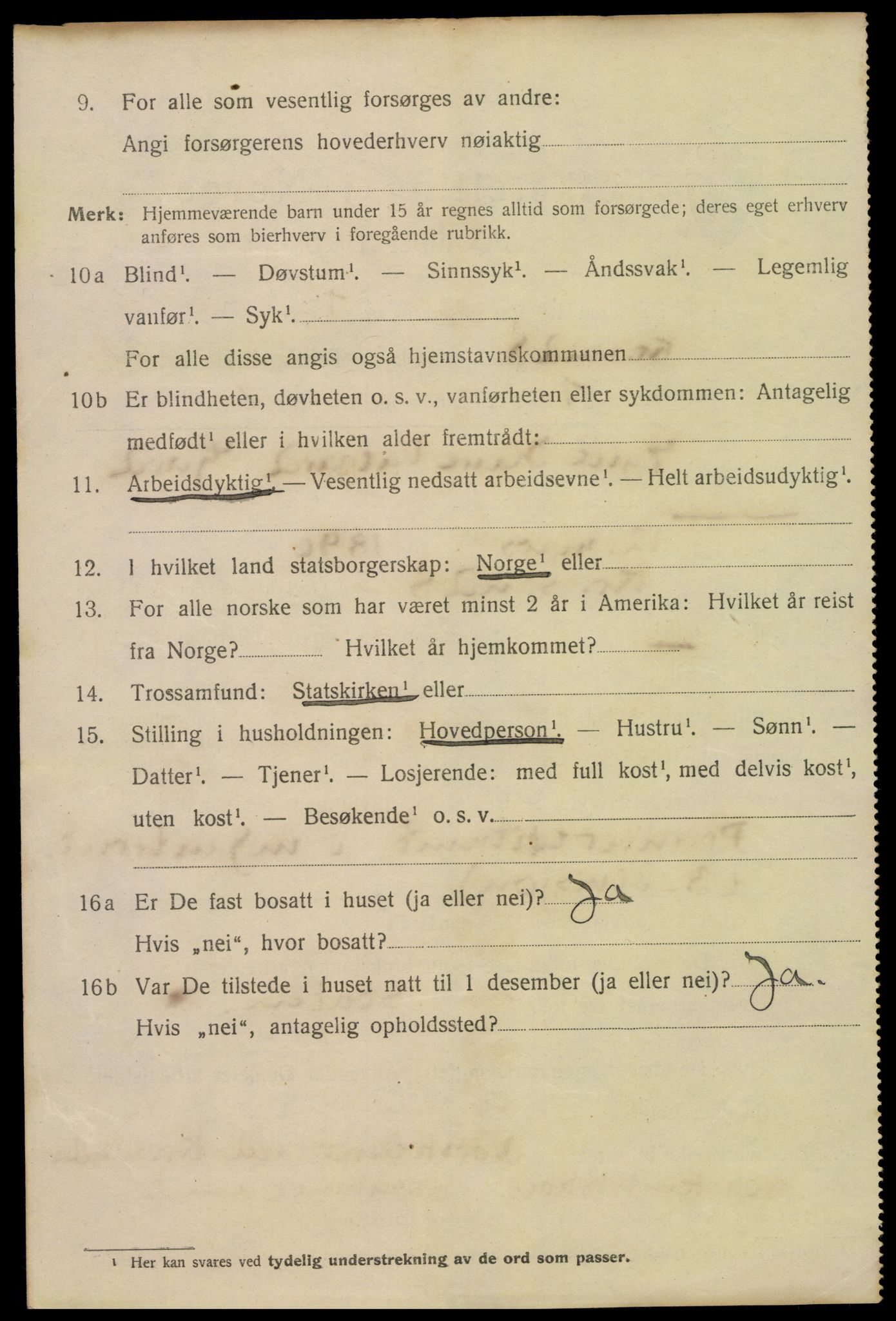 SAK, 1920 census for Kristiansand, 1920, p. 38398