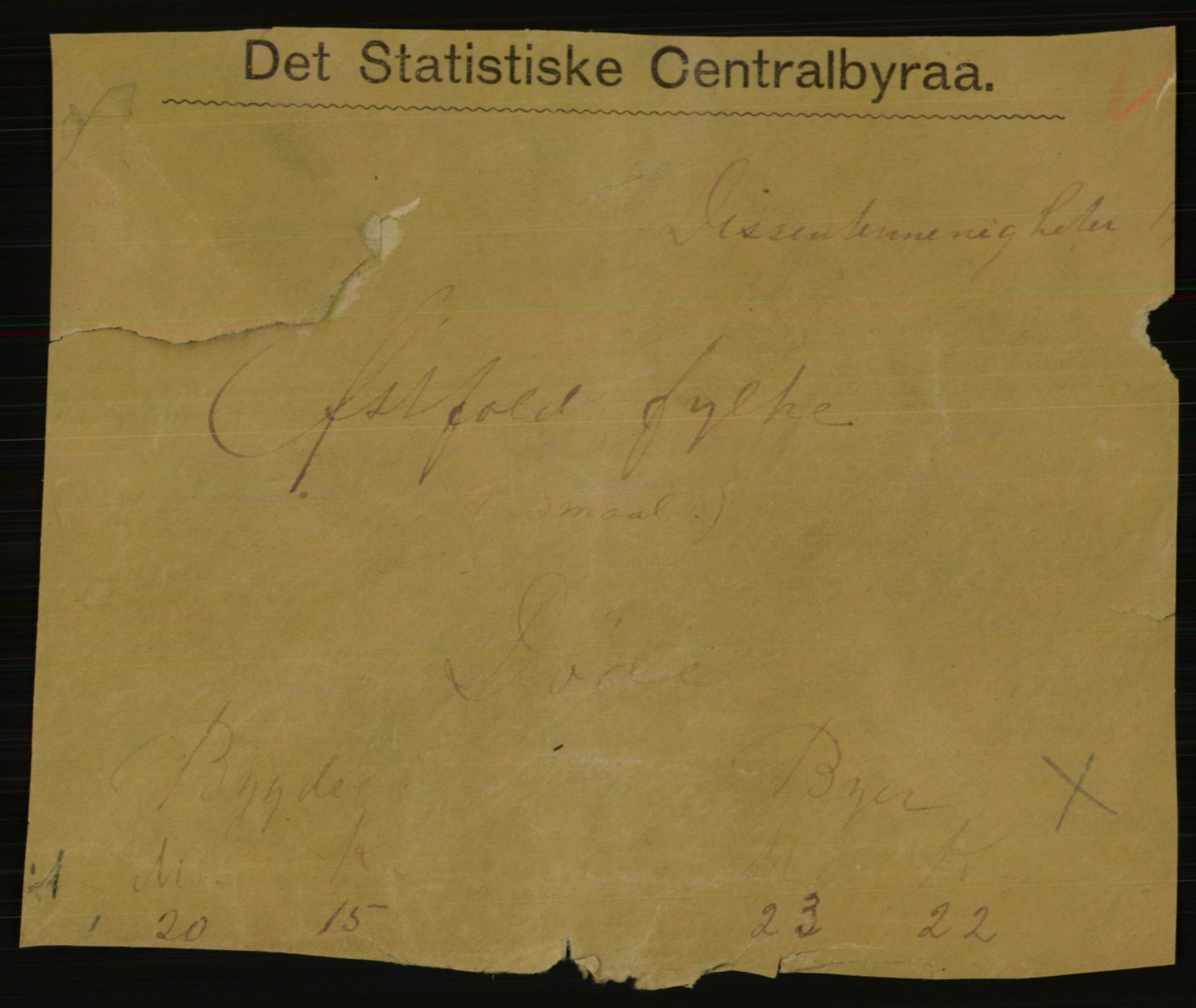 Statistisk sentralbyrå, Sosiodemografiske emner, Befolkning, AV/RA-S-2228/E/L0017: Fødte, gifte, døde dissentere., 1919, p. 1679