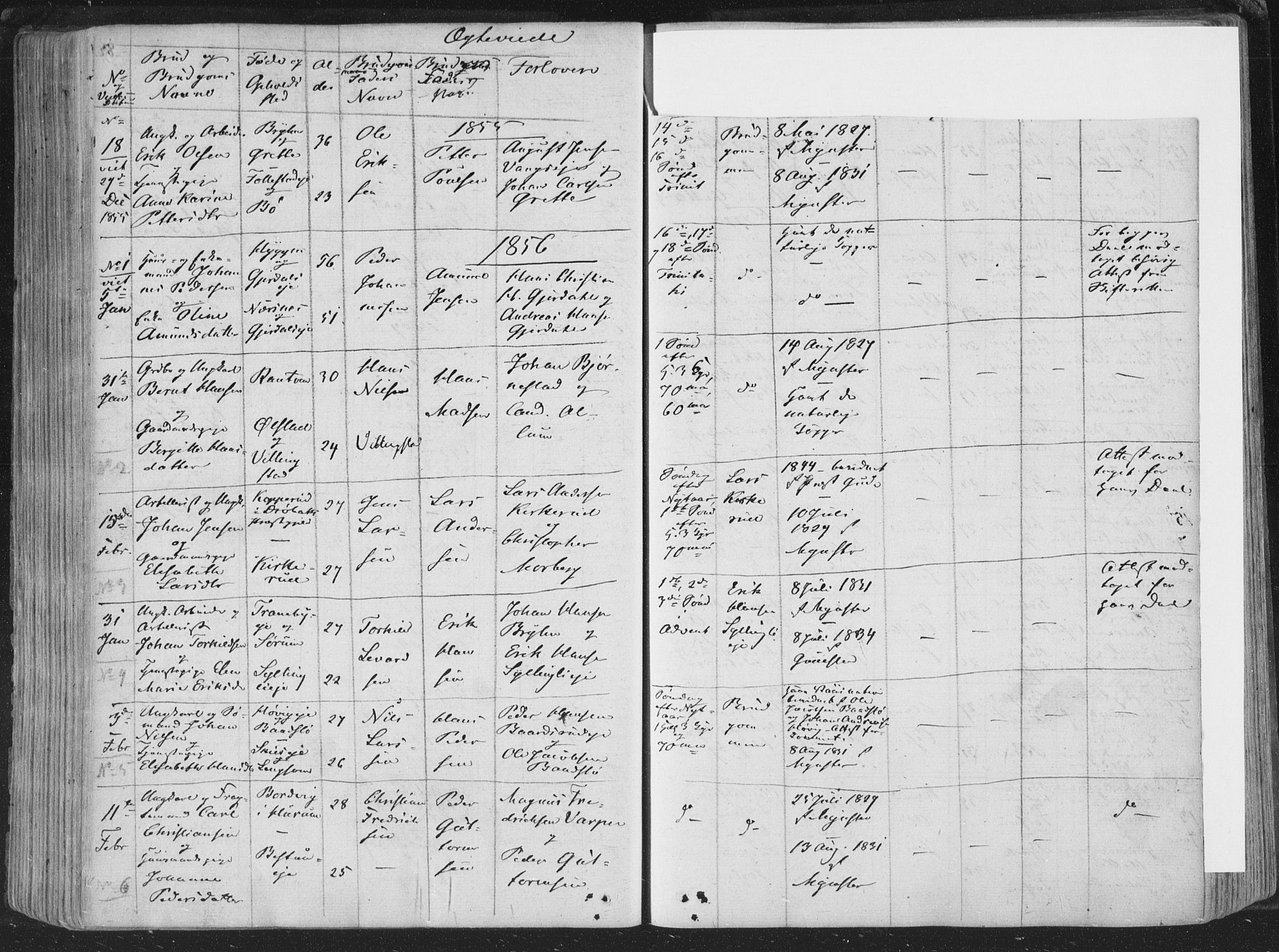 Røyken kirkebøker, AV/SAKO-A-241/F/Fa/L0005: Parish register (official) no. 5, 1833-1856, p. 189