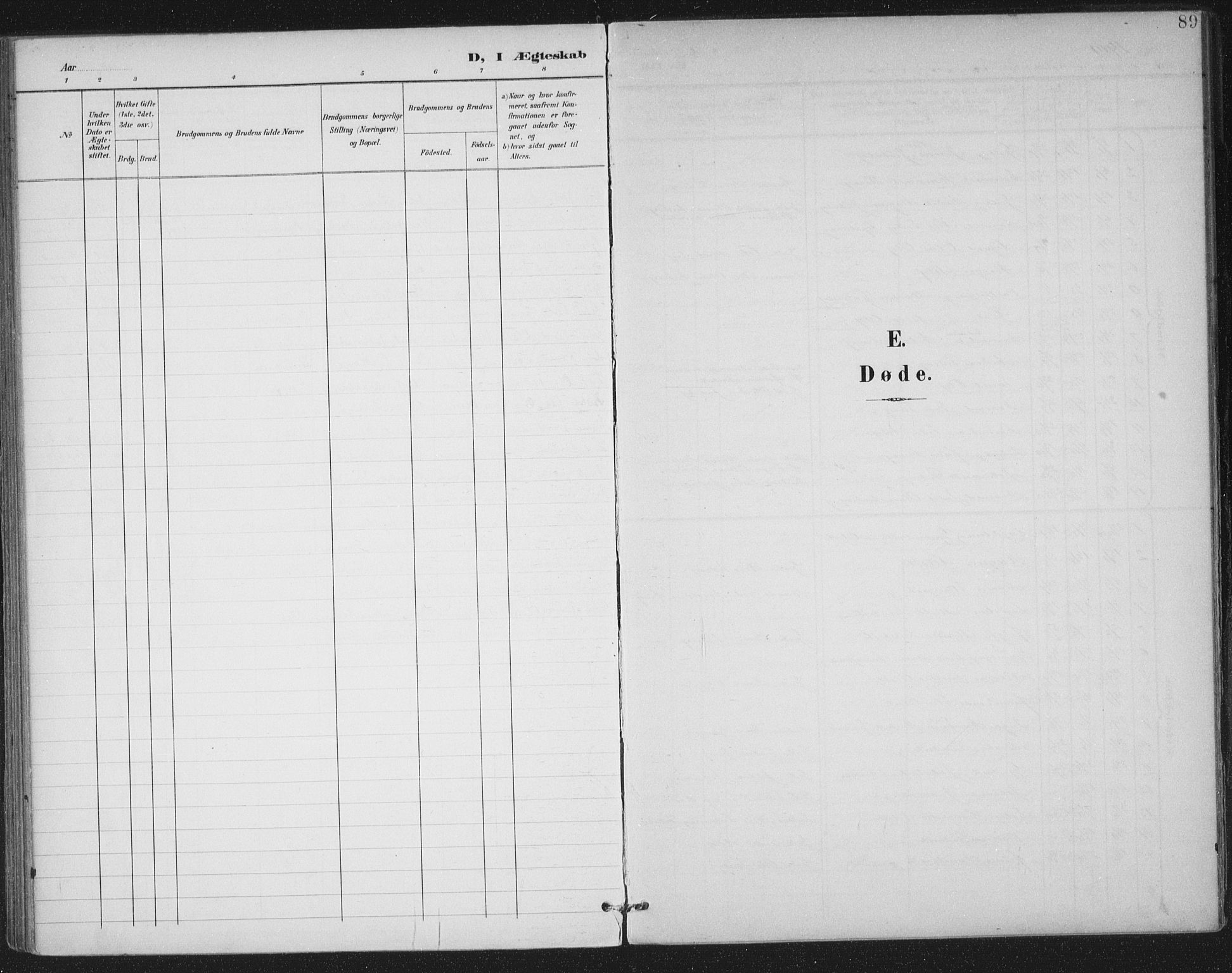 Ministerialprotokoller, klokkerbøker og fødselsregistre - Møre og Romsdal, SAT/A-1454/570/L0833: Parish register (official) no. 570A07, 1901-1914, p. 89