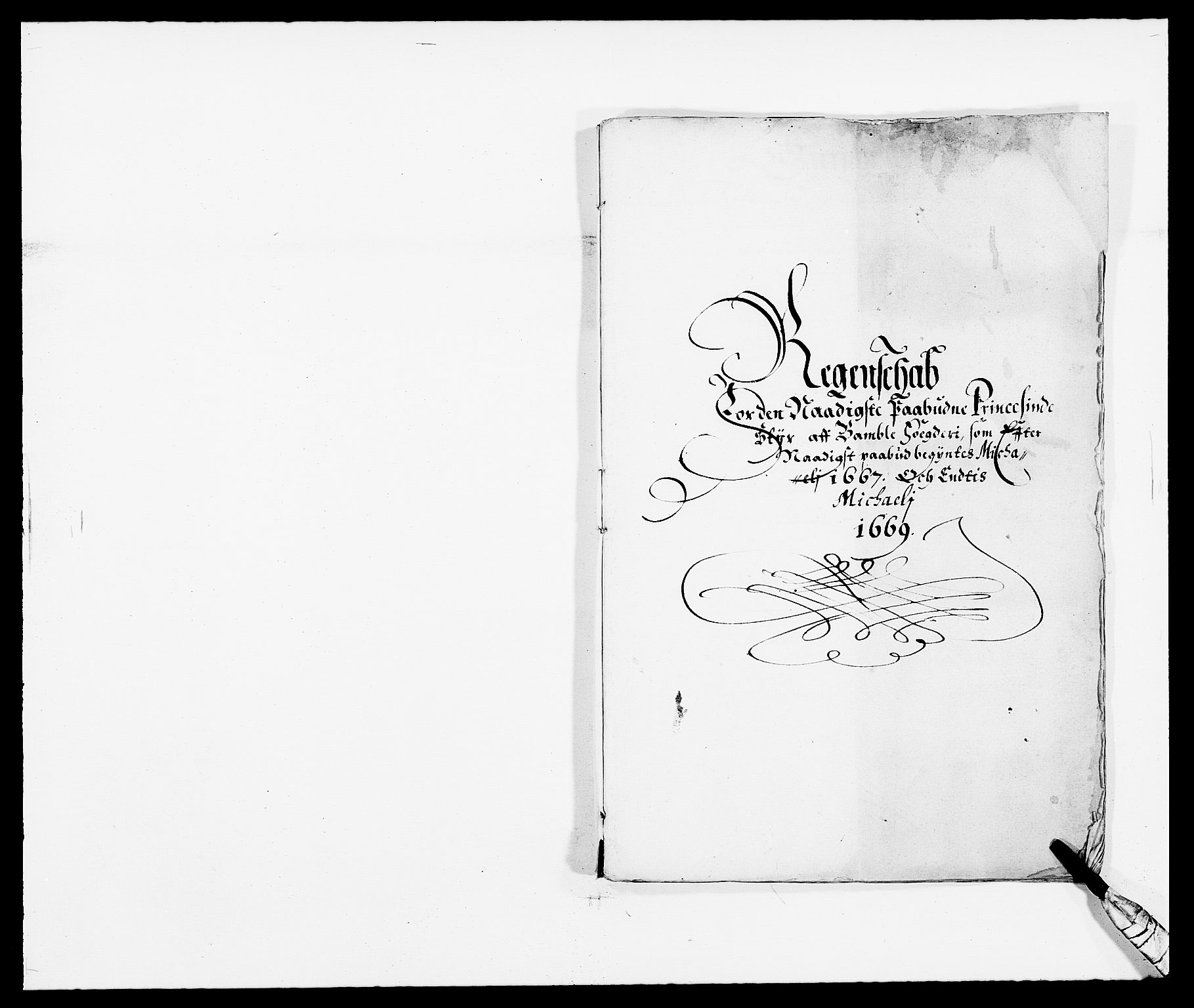 Rentekammeret inntil 1814, Reviderte regnskaper, Fogderegnskap, RA/EA-4092/R34/L2040: Fogderegnskap Bamble, 1662-1669, p. 264