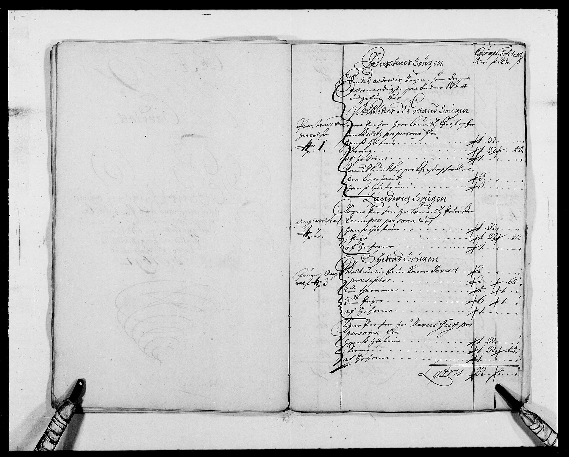 Rentekammeret inntil 1814, Reviderte regnskaper, Fogderegnskap, RA/EA-4092/R39/L2311: Fogderegnskap Nedenes, 1690-1692, p. 102