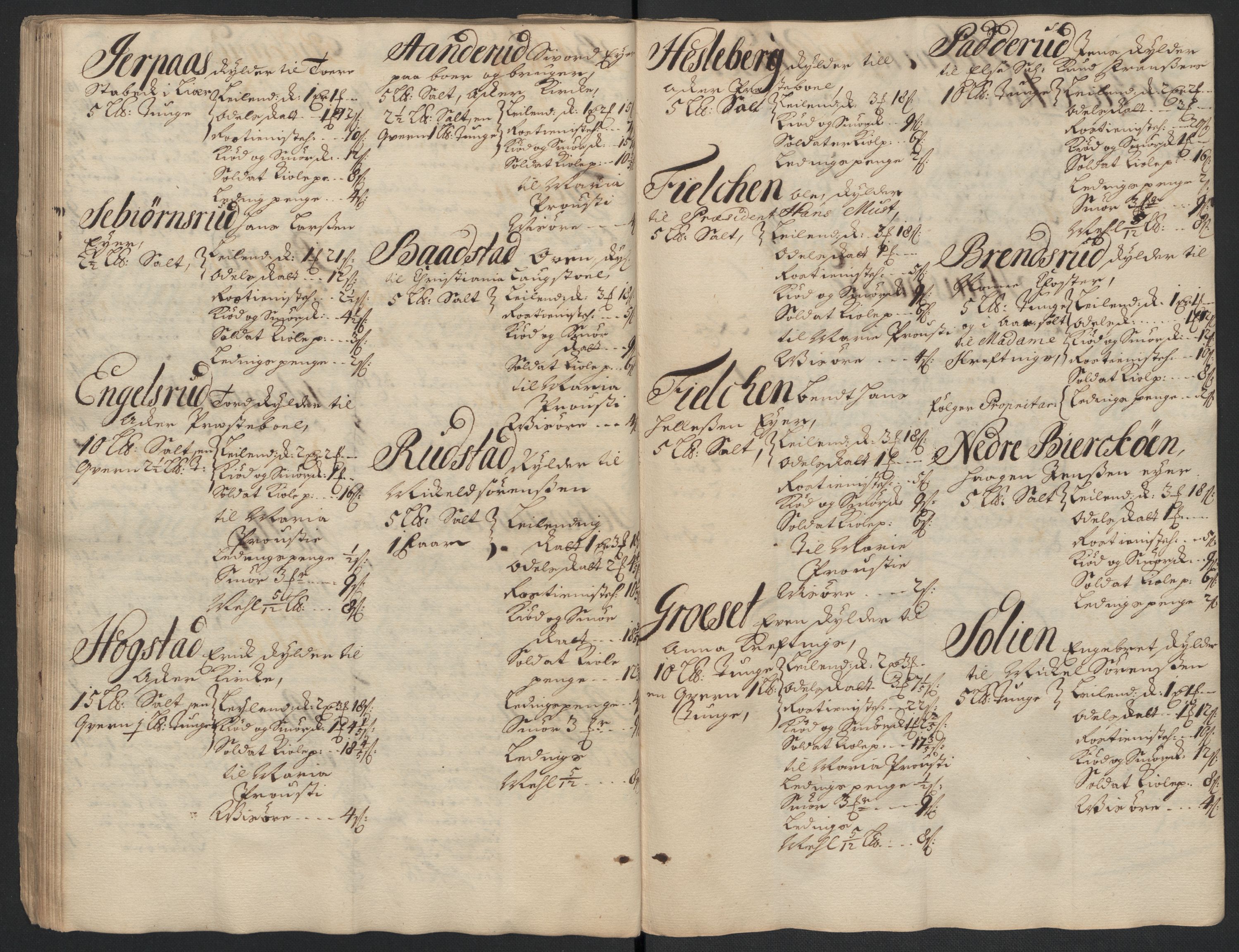 Rentekammeret inntil 1814, Reviderte regnskaper, Fogderegnskap, AV/RA-EA-4092/R10/L0440: Fogderegnskap Aker og Follo, 1696-1697, p. 298