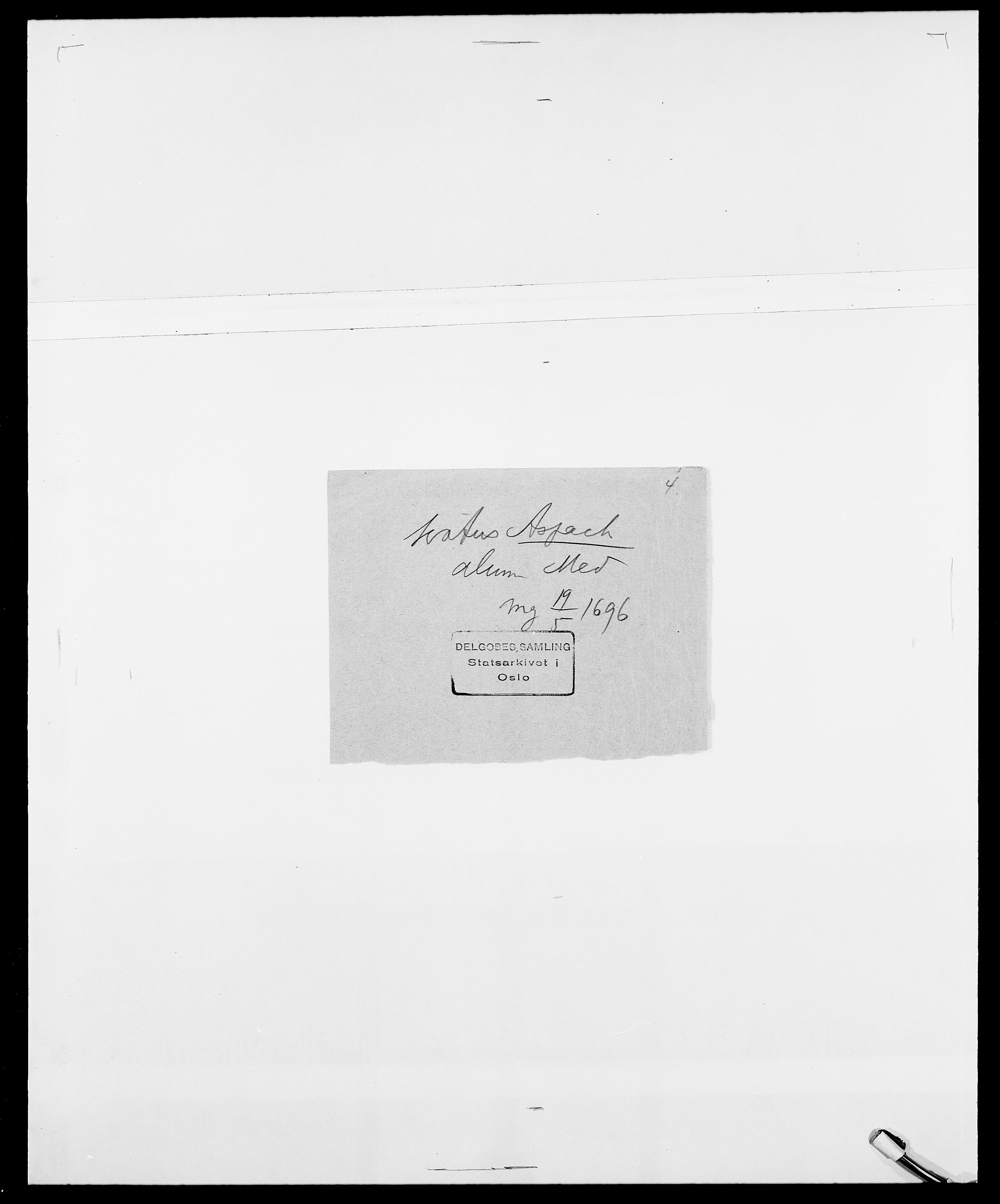 Delgobe, Charles Antoine - samling, AV/SAO-PAO-0038/D/Da/L0001: Aabye - Angerman, p. 488