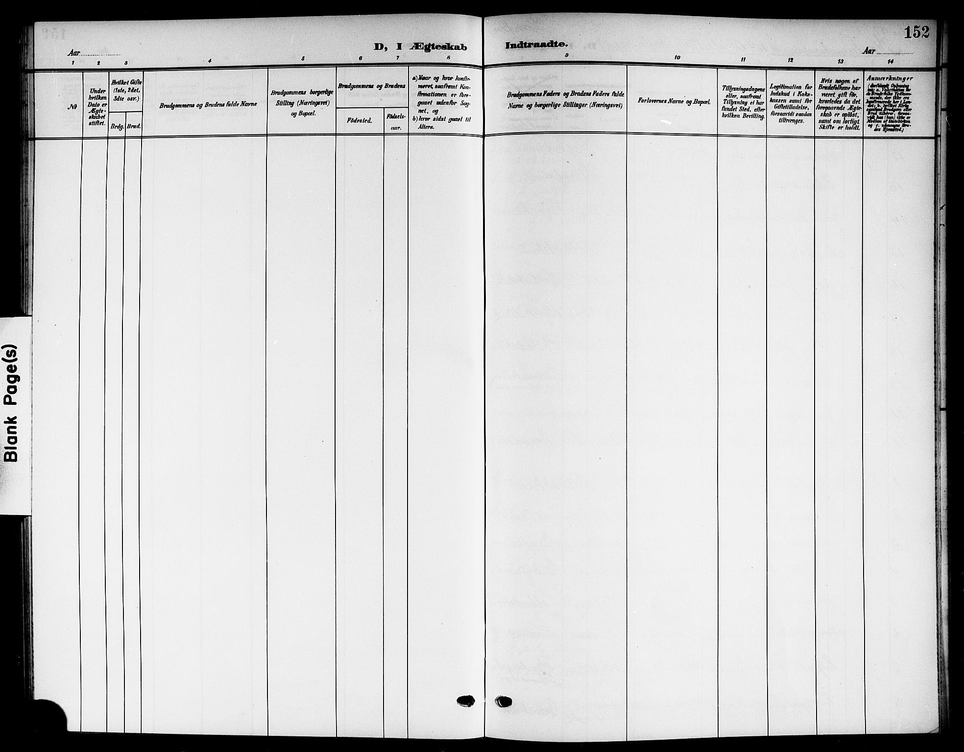 Solum kirkebøker, SAKO/A-306/G/Gb/L0005: Parish register (copy) no. II 5, 1905-1914, p. 152