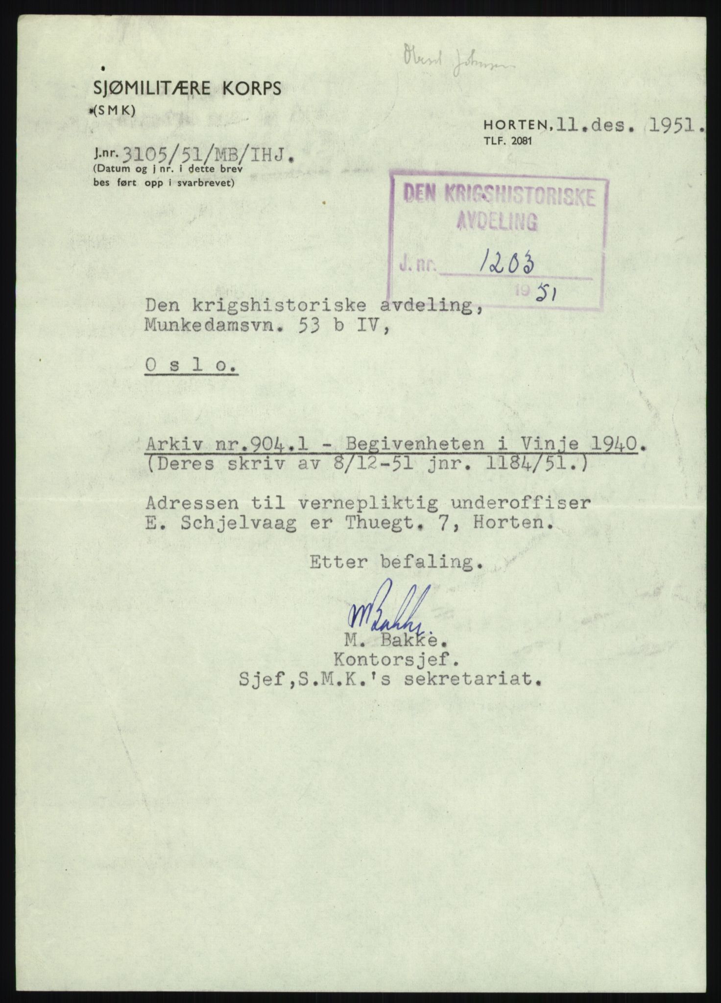 Forsvaret, Forsvarets krigshistoriske avdeling, RA/RAFA-2017/Y/Yb/L0055: II-C-11-130-136  -  1. Divisjon, 1940, p. 38