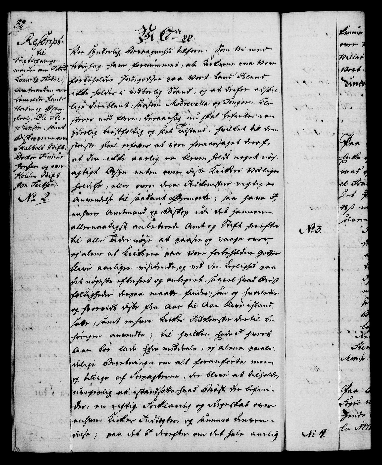 Rentekammeret, Kammerkanselliet, AV/RA-EA-3111/G/Gg/Gga/L0012: Norsk ekspedisjonsprotokoll med register (merket RK 53.12), 1781-1783, p. 32