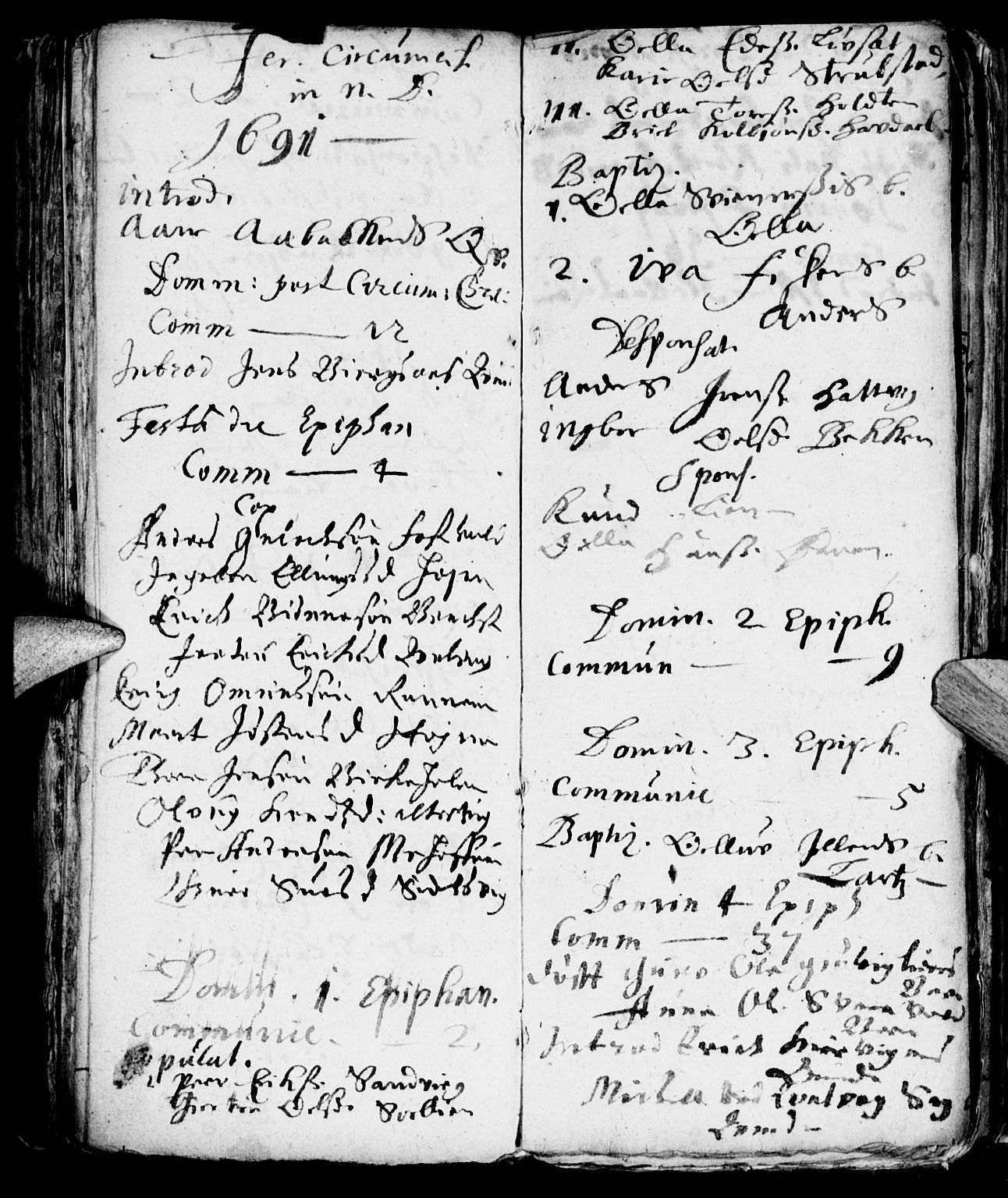 Ministerialprotokoller, klokkerbøker og fødselsregistre - Møre og Romsdal, AV/SAT-A-1454/586/L0976: Parish register (official) no. 586A02, 1664-1702