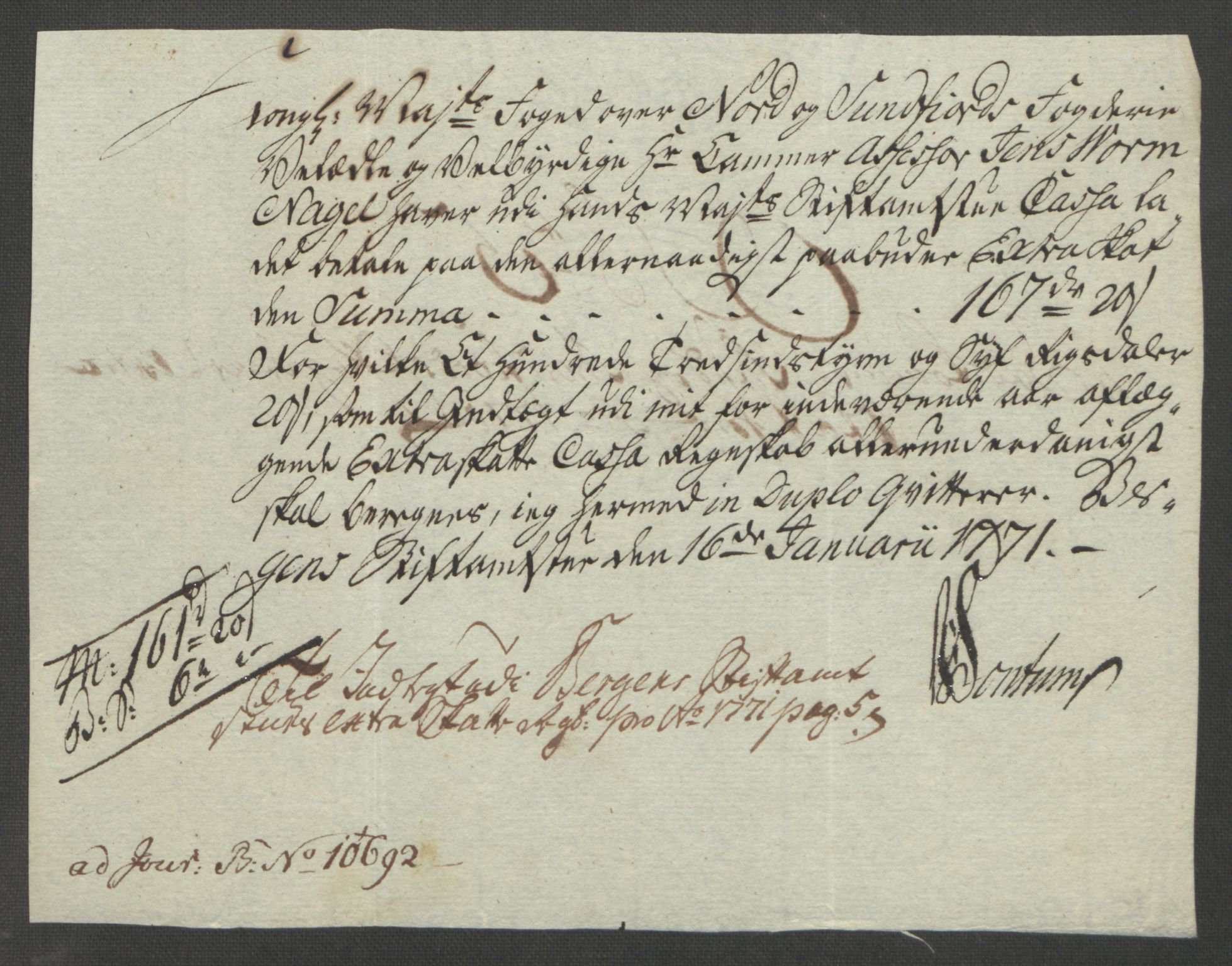 Rentekammeret inntil 1814, Reviderte regnskaper, Fogderegnskap, AV/RA-EA-4092/R53/L3550: Ekstraskatten Sunn- og Nordfjord, 1762-1771, p. 319