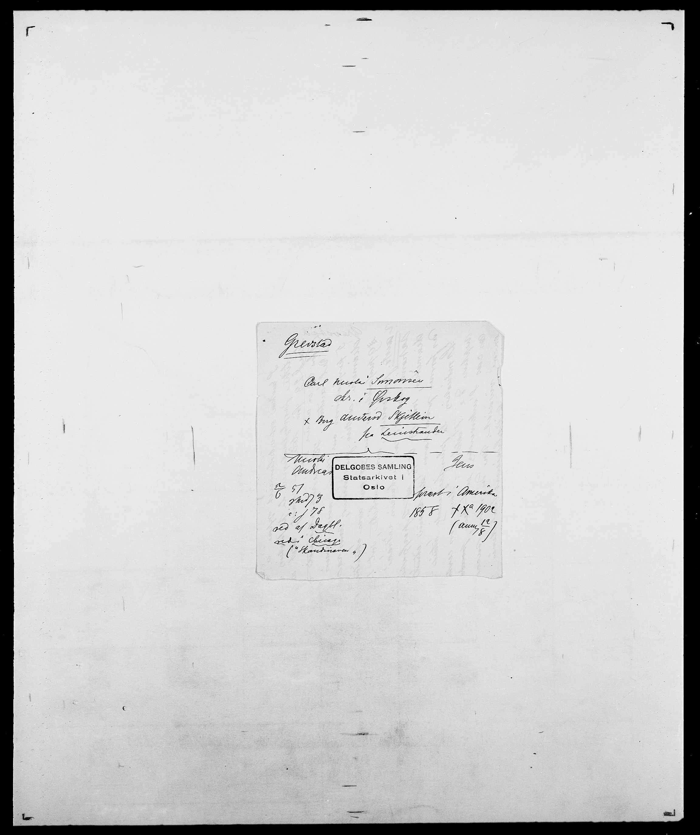 Delgobe, Charles Antoine - samling, SAO/PAO-0038/D/Da/L0014: Giebdhausen - Grip, p. 640