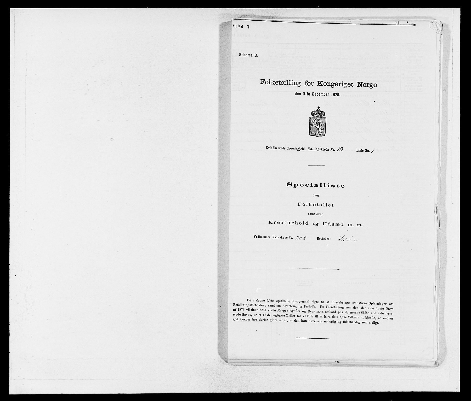 SAB, 1875 census for 1224P Kvinnherad, 1875, p. 803