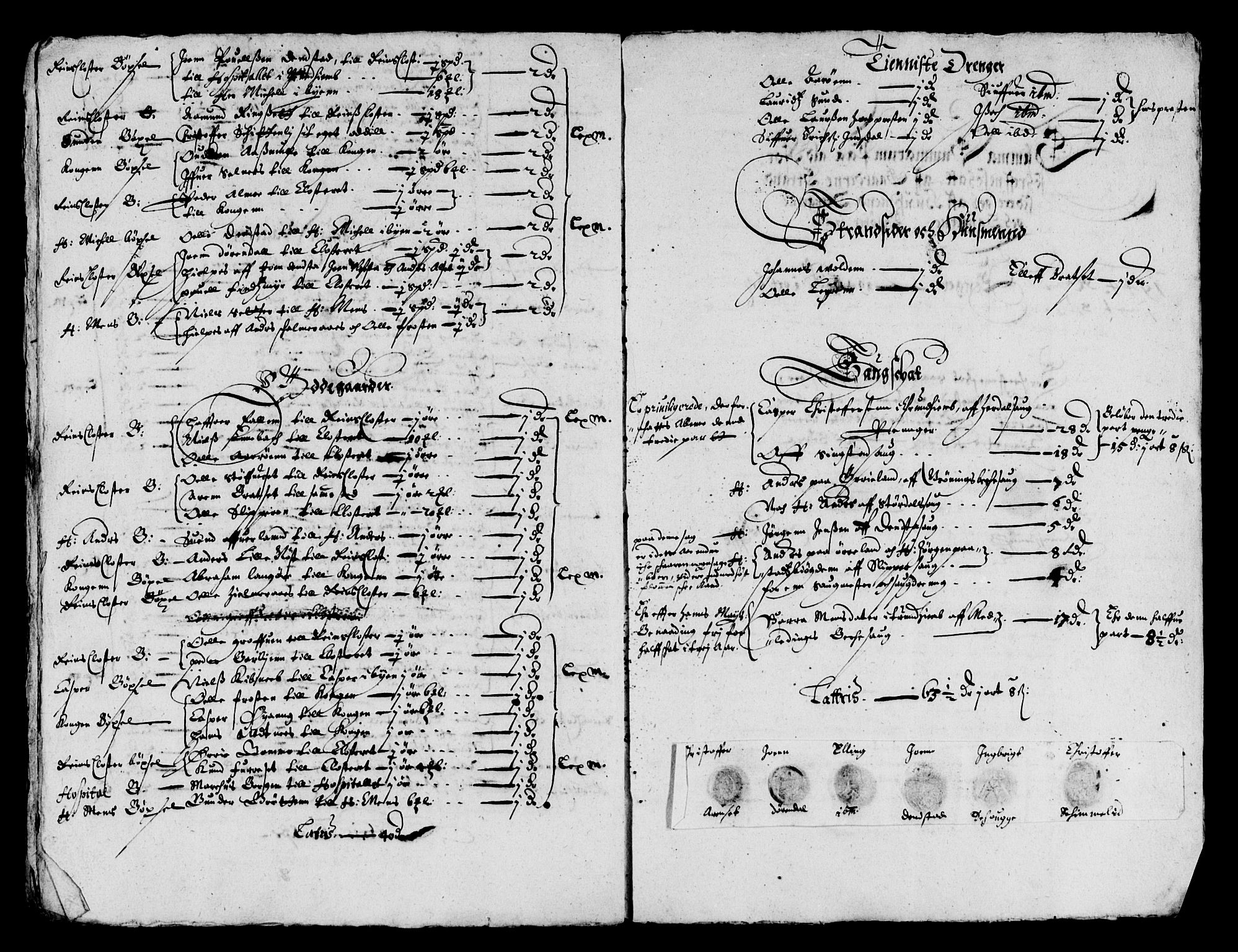 Rentekammeret inntil 1814, Reviderte regnskaper, Lensregnskaper, AV/RA-EA-5023/R/Rb/Rbw/L0112: Trondheim len, 1653