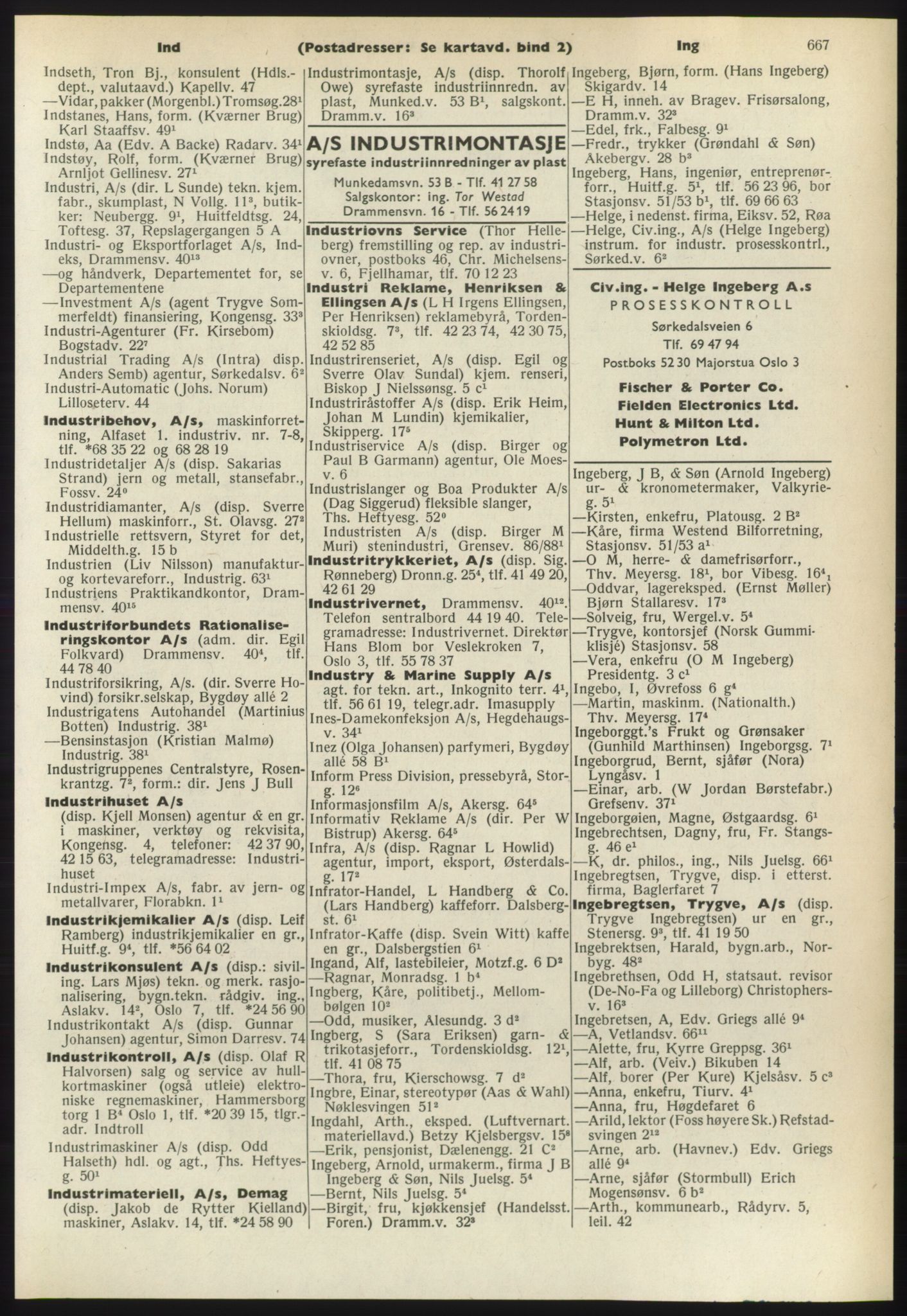 Kristiania/Oslo adressebok, PUBL/-, 1965-1966, p. 667