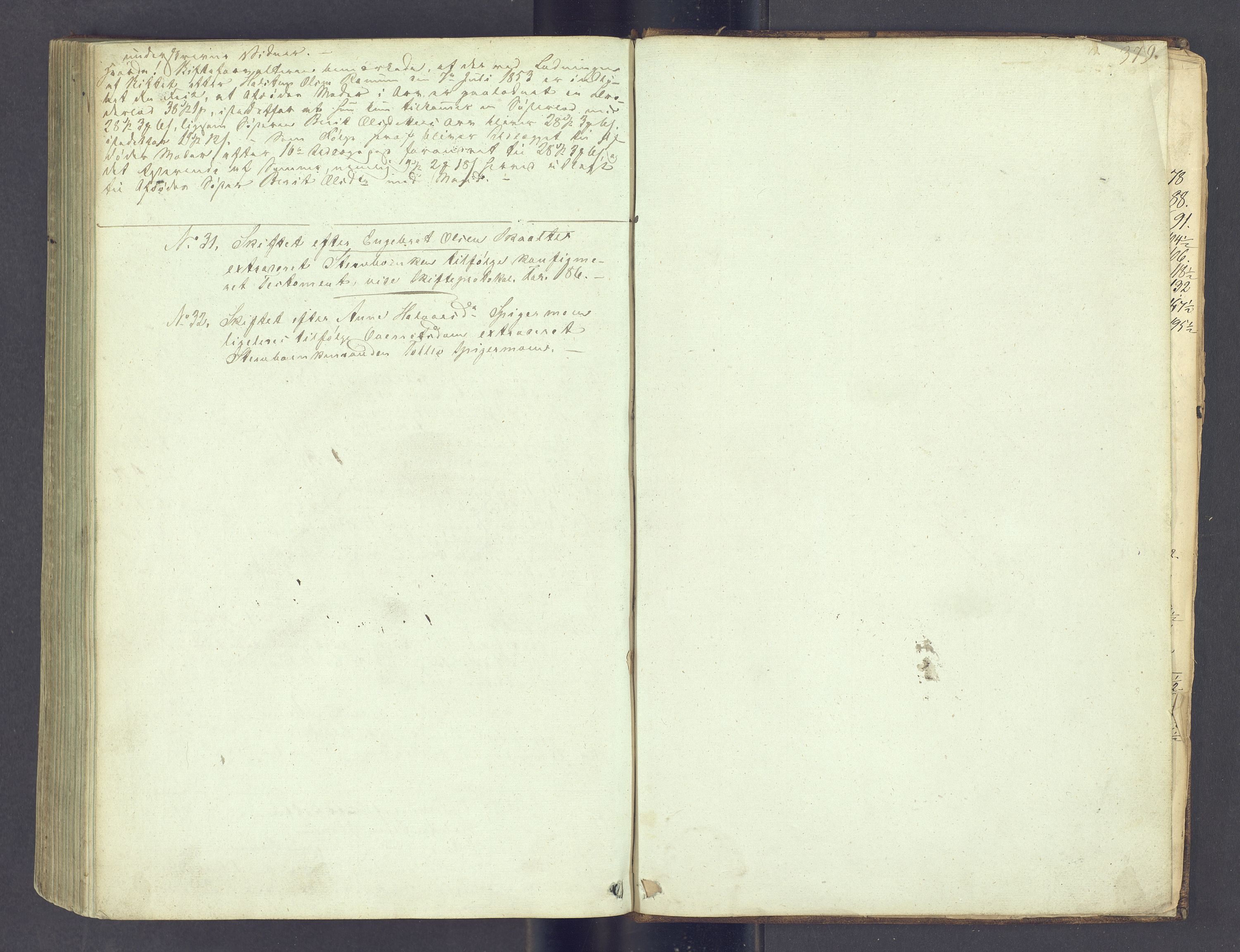 Valdres sorenskriveri, SAH/TING-016/J/Ja/Jac/L0001: Skifteutlodningsprotokoll, 1844-1854, p. 379