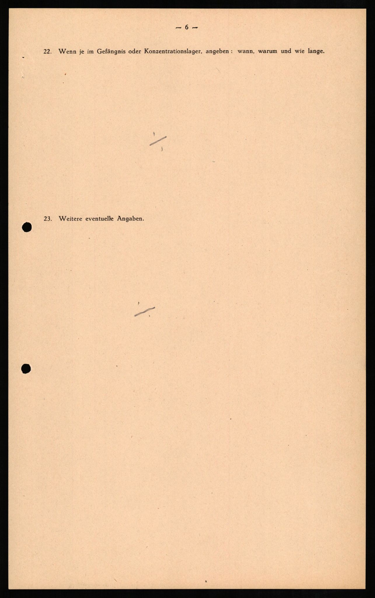 Forsvaret, Forsvarets overkommando II, AV/RA-RAFA-3915/D/Db/L0011: CI Questionaires. Tyske okkupasjonsstyrker i Norge. Tyskere., 1945-1946, p. 68