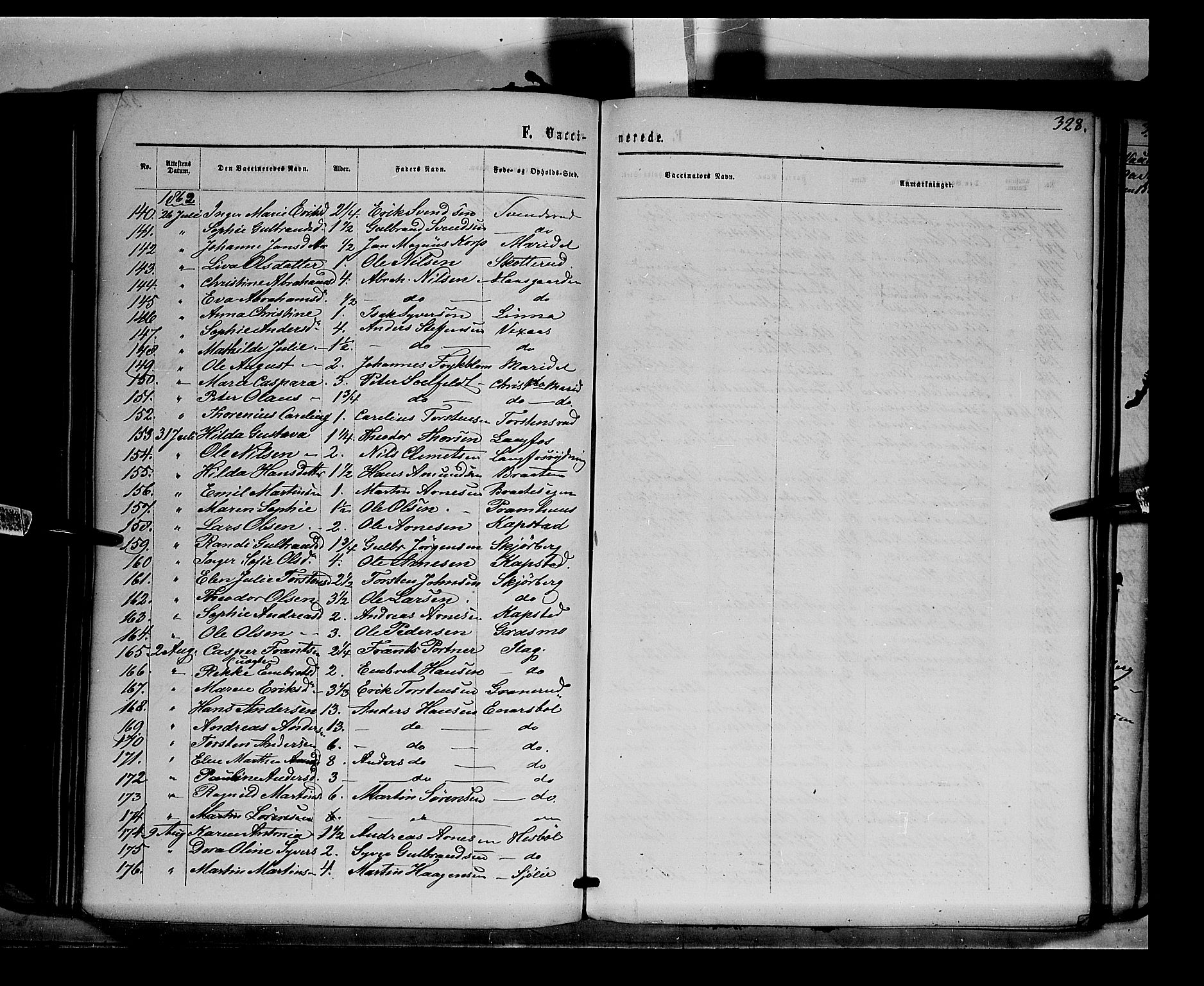 Eidskog prestekontor, AV/SAH-PREST-026/H/Ha/Haa/L0001: Parish register (official) no. 1, 1860-1867, p. 328