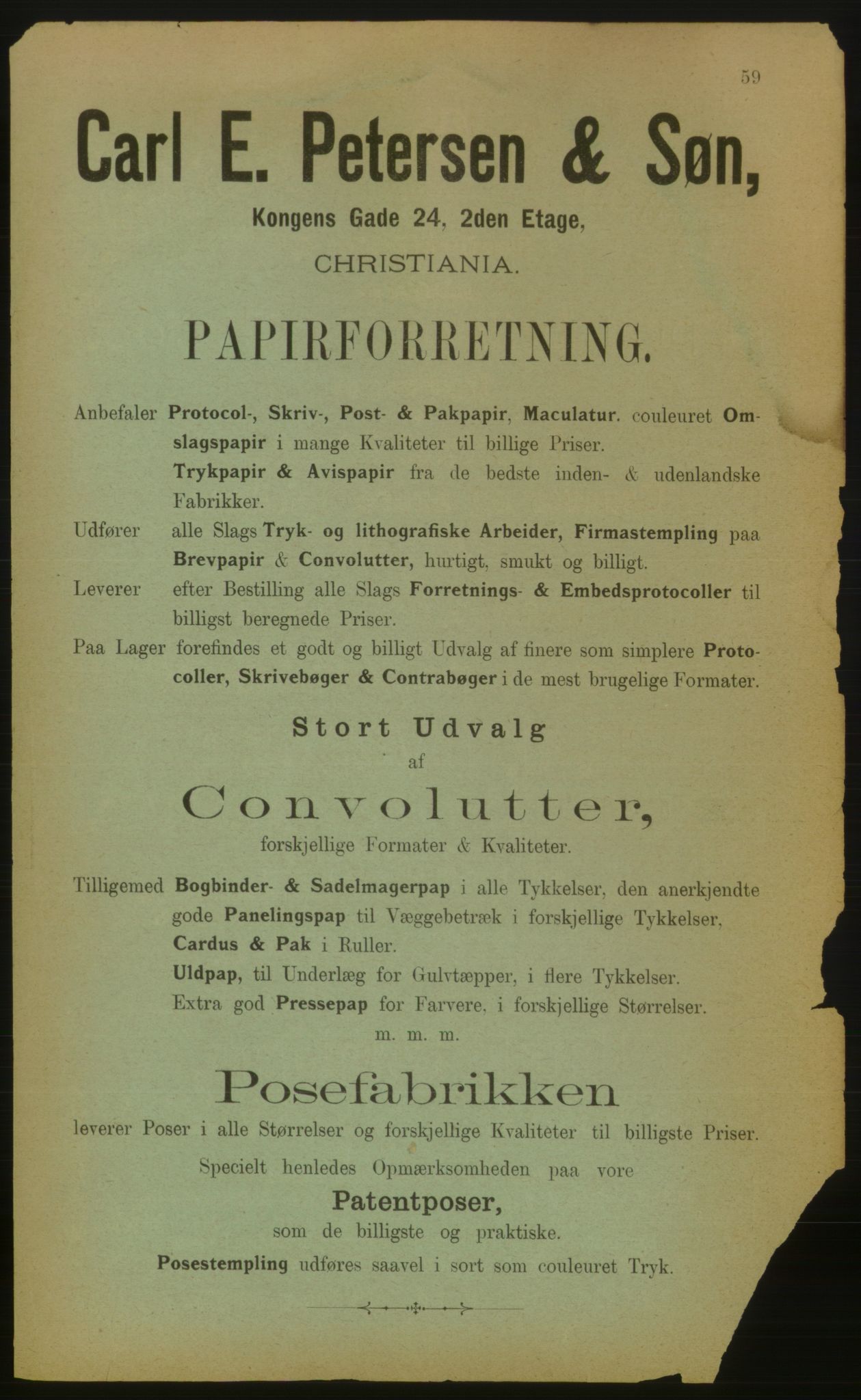 Kristiania/Oslo adressebok, PUBL/-, 1883, p. 59