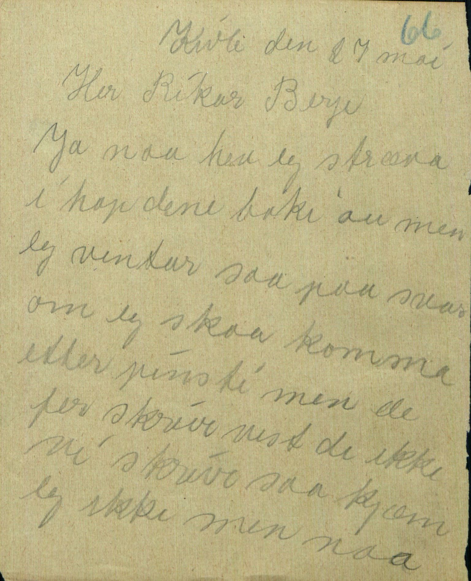 Rikard Berge, TEMU/TGM-A-1003/F/L0010/0001: 357-380 / 357 Oppskrifter etter Gunnhild Kivle, Seljord, 1916-1918, p. 66