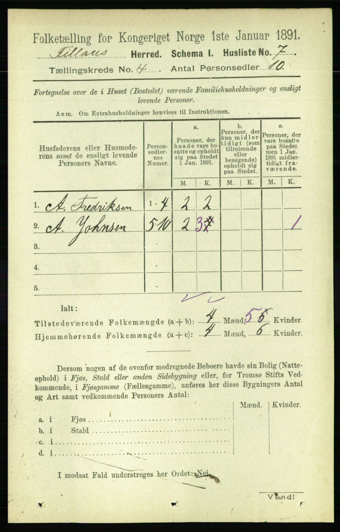 RA, 1891 census for 1616 Fillan, 1891, p. 627