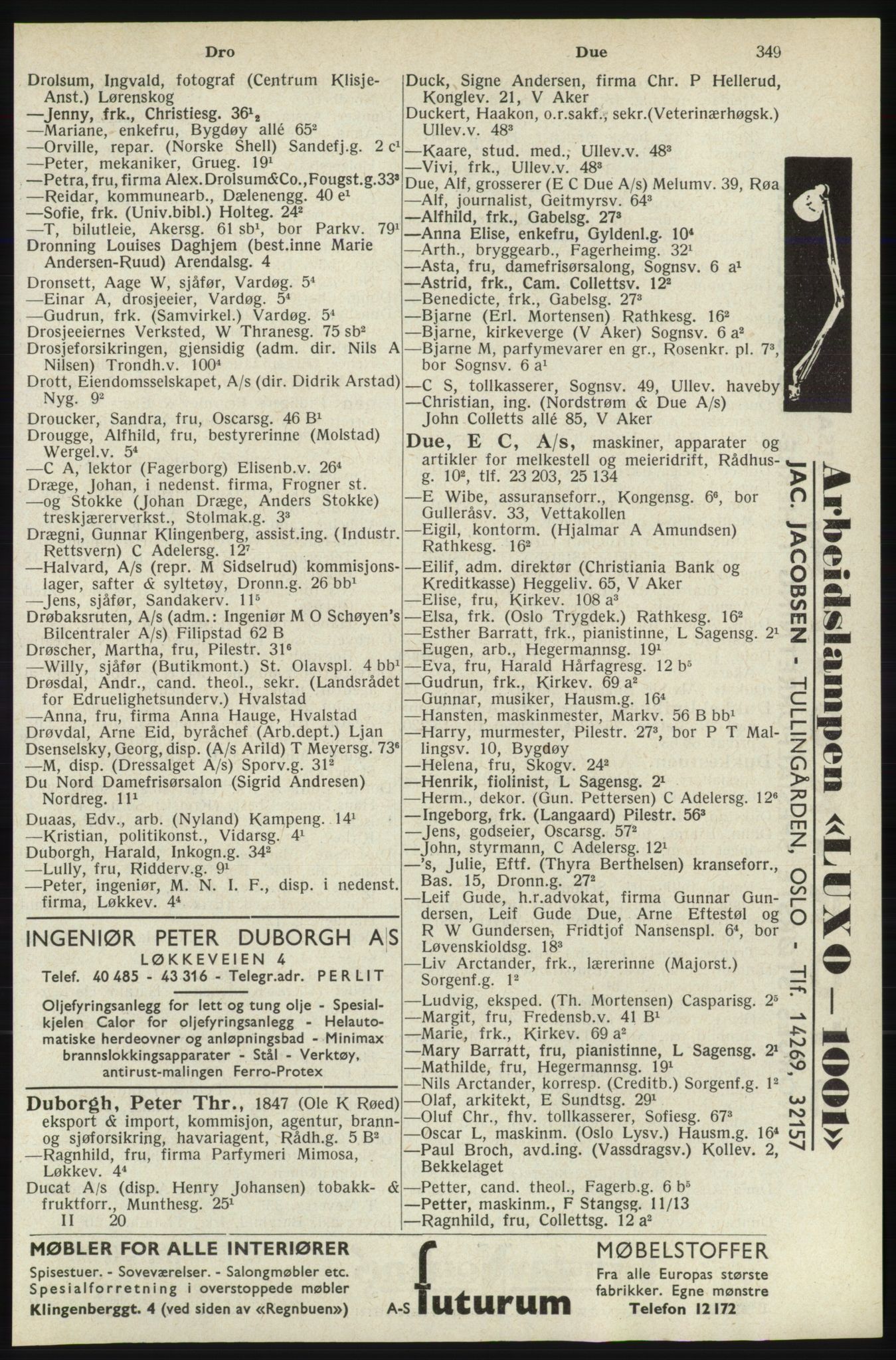 Kristiania/Oslo adressebok, PUBL/-, 1940, p. 367