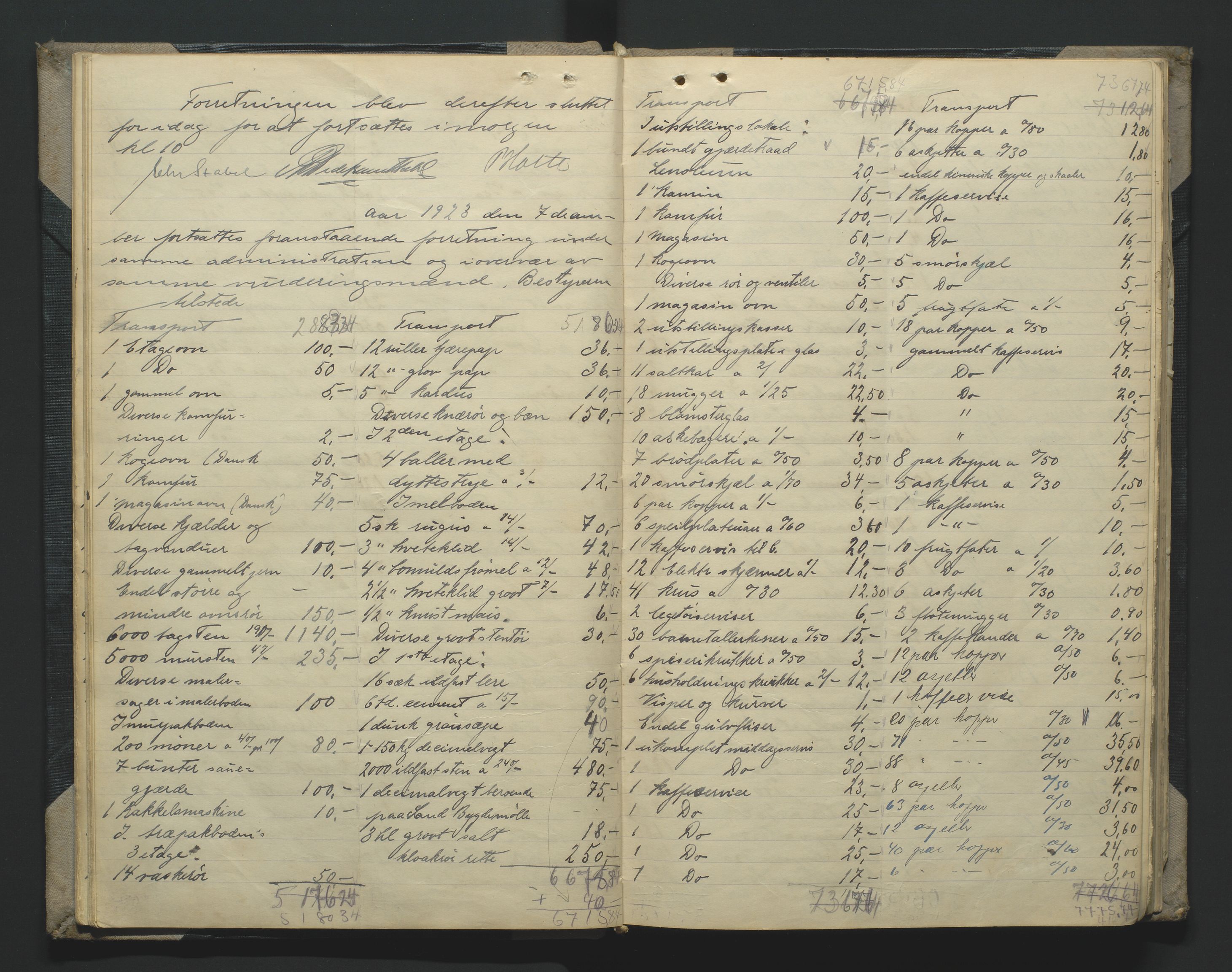 Grimstad byfogd, AV/SAK-1222-0003/H/Hc/L0011: Skifteregistreringsprotokoll nr. 11, 1922-1936, p. 21