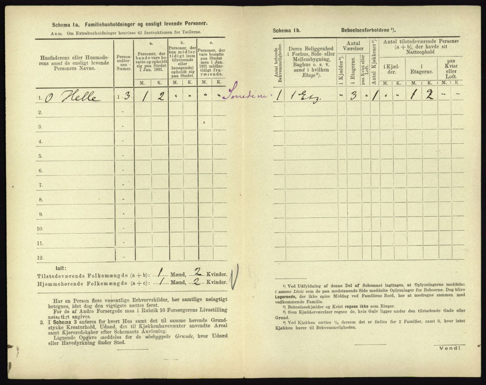 RA, 1891 census for 0604 Kongsberg, 1891, p. 1216