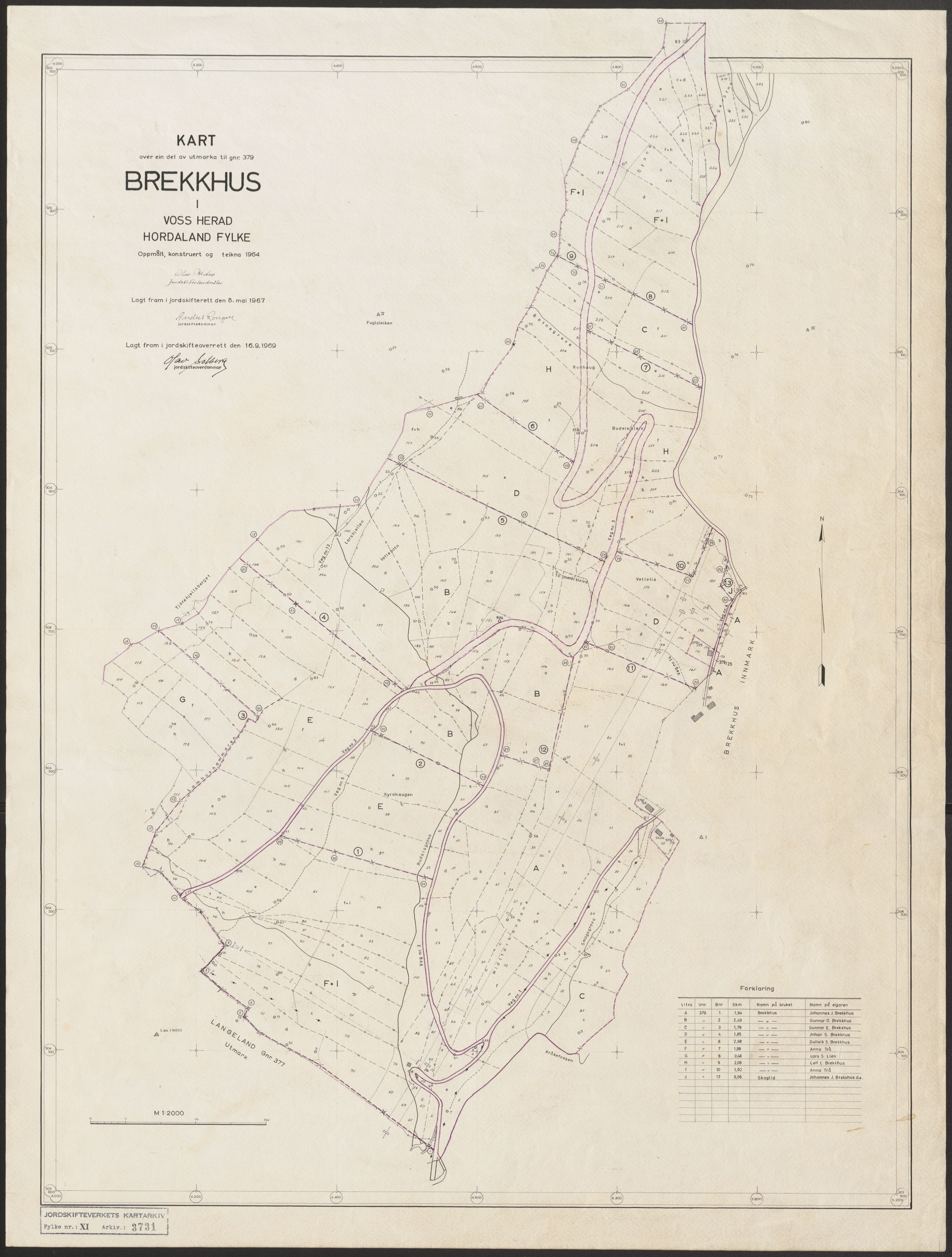Jordskifteverkets kartarkiv, AV/RA-S-3929/T, 1859-1988, p. 4276