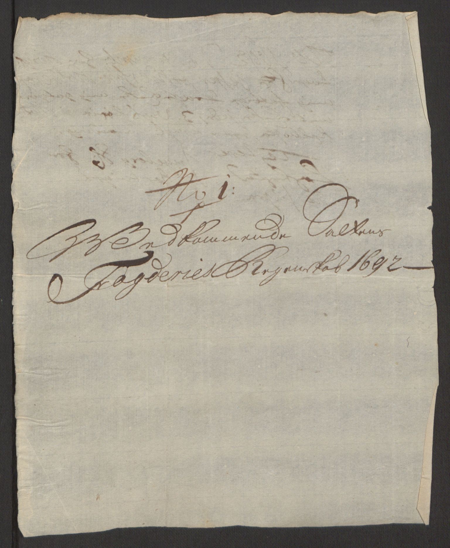 Rentekammeret inntil 1814, Reviderte regnskaper, Fogderegnskap, AV/RA-EA-4092/R66/L4577: Fogderegnskap Salten, 1691-1693, p. 243