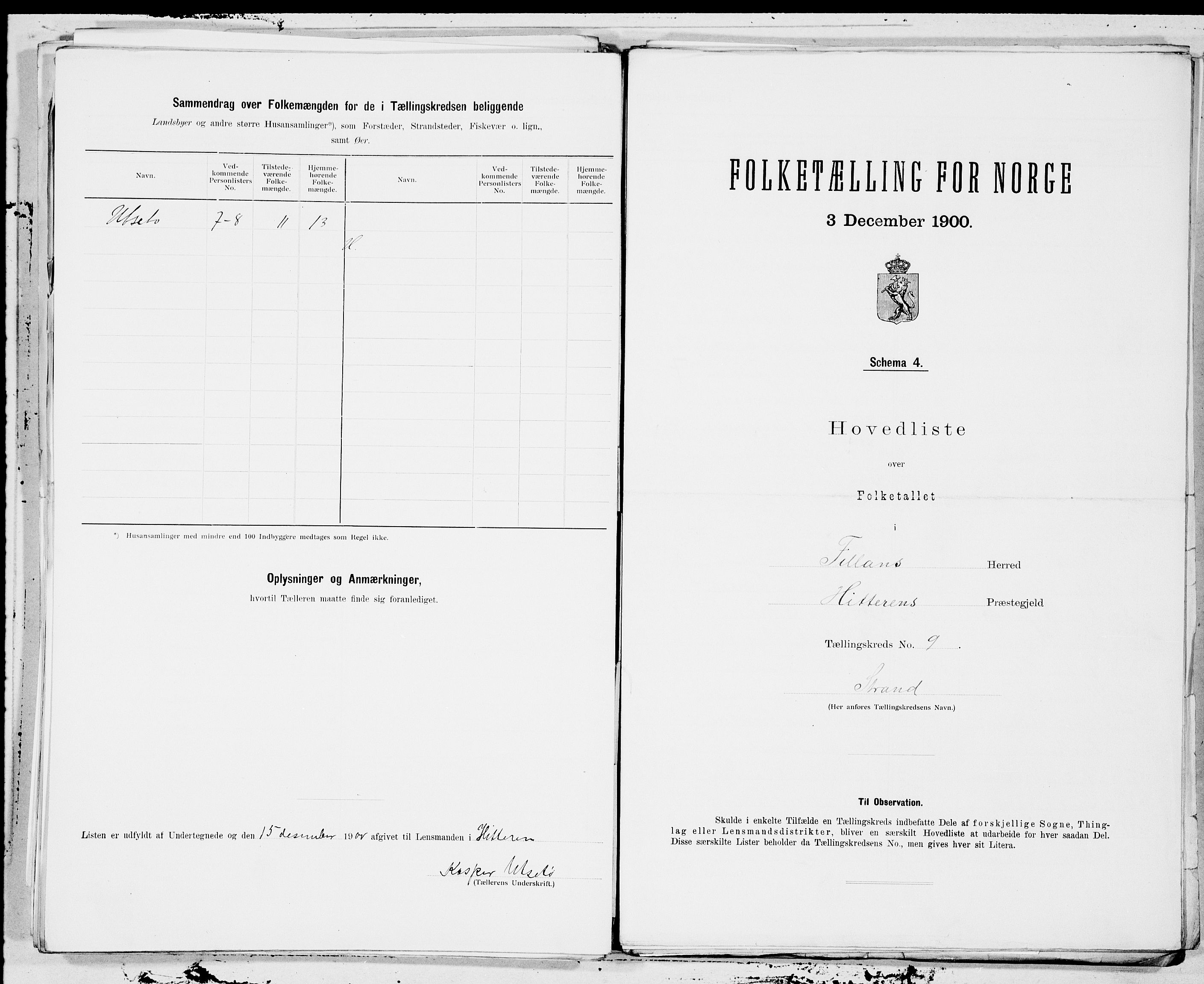 SAT, 1900 census for Fillan, 1900, p. 18