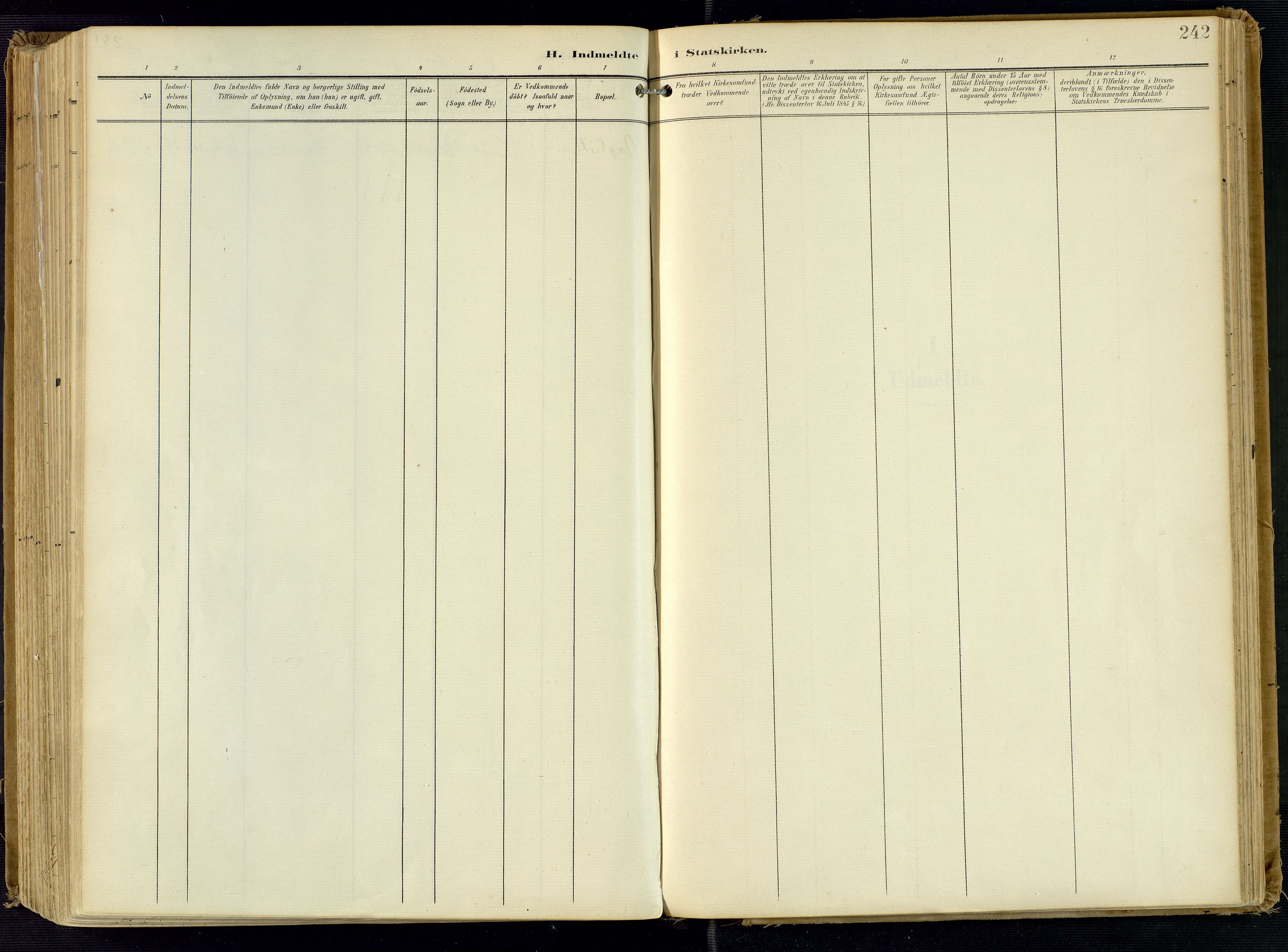 Kvinesdal sokneprestkontor, AV/SAK-1111-0026/F/Fa/Fab/L0009: Parish register (official) no. A 9, 1898-1915, p. 242