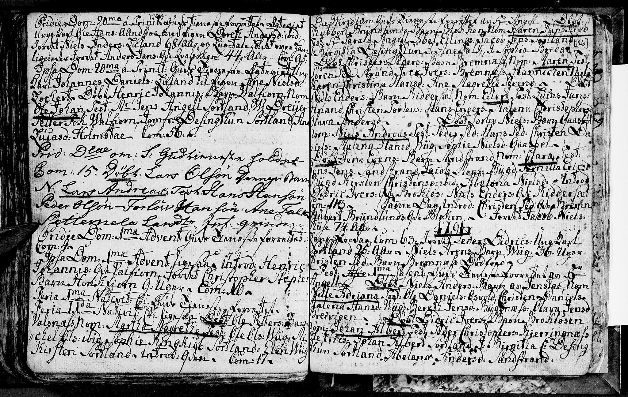 Ministerialprotokoller, klokkerbøker og fødselsregistre - Nordland, SAT/A-1459/895/L1366: Parish register (official) no. 895A01, 1730-1794, p. 126