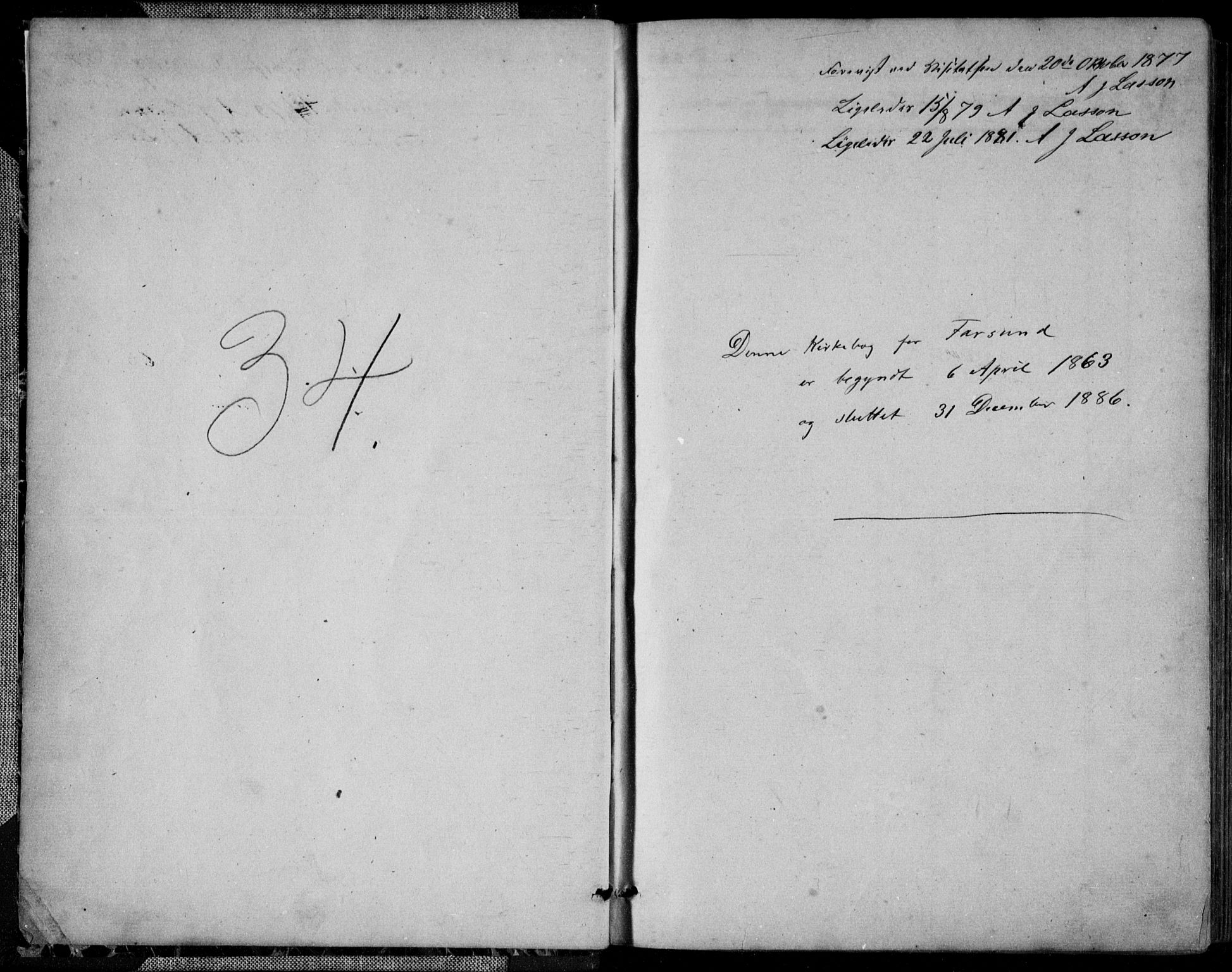 Farsund sokneprestkontor, AV/SAK-1111-0009/F/Fa/L0005: Parish register (official) no. A 5, 1863-1886