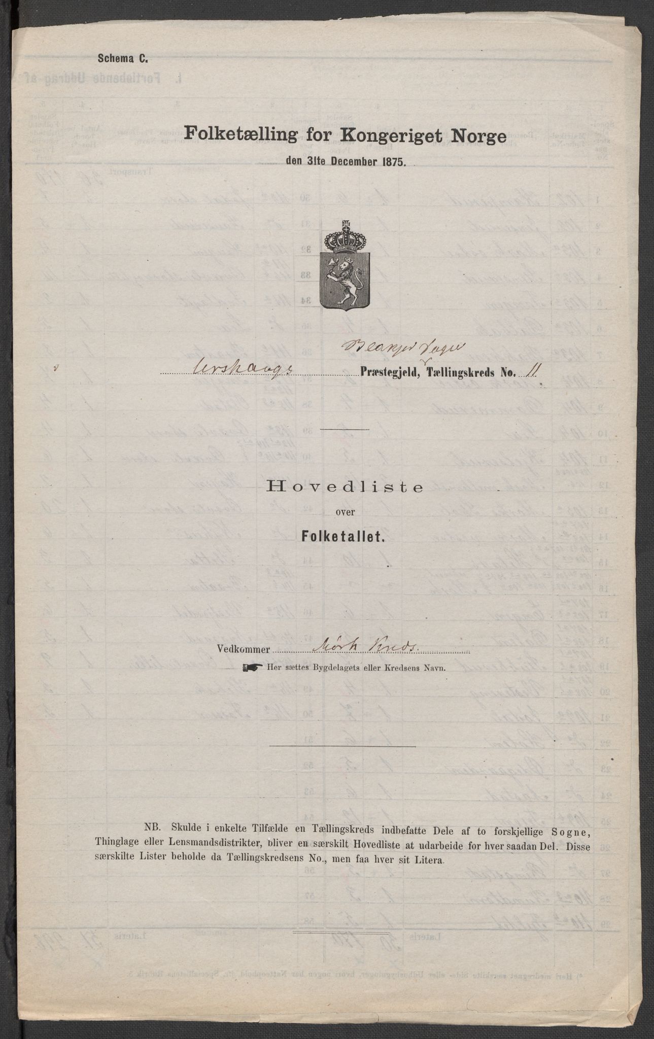 RA, 1875 census for 0224P Aurskog, 1875, p. 31