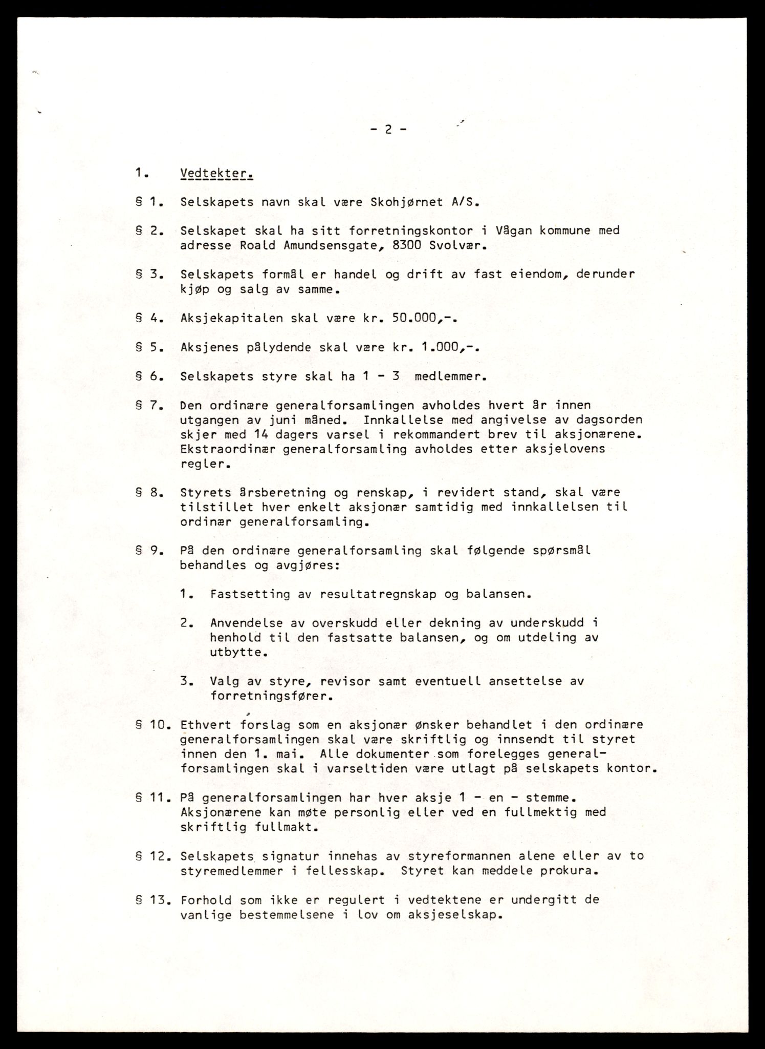 Lofoten sorenskriveri, AV/SAT-A-0017/2/J/Jd/Jdc/L0019: Bilag, S, 1944-1990, p. 13