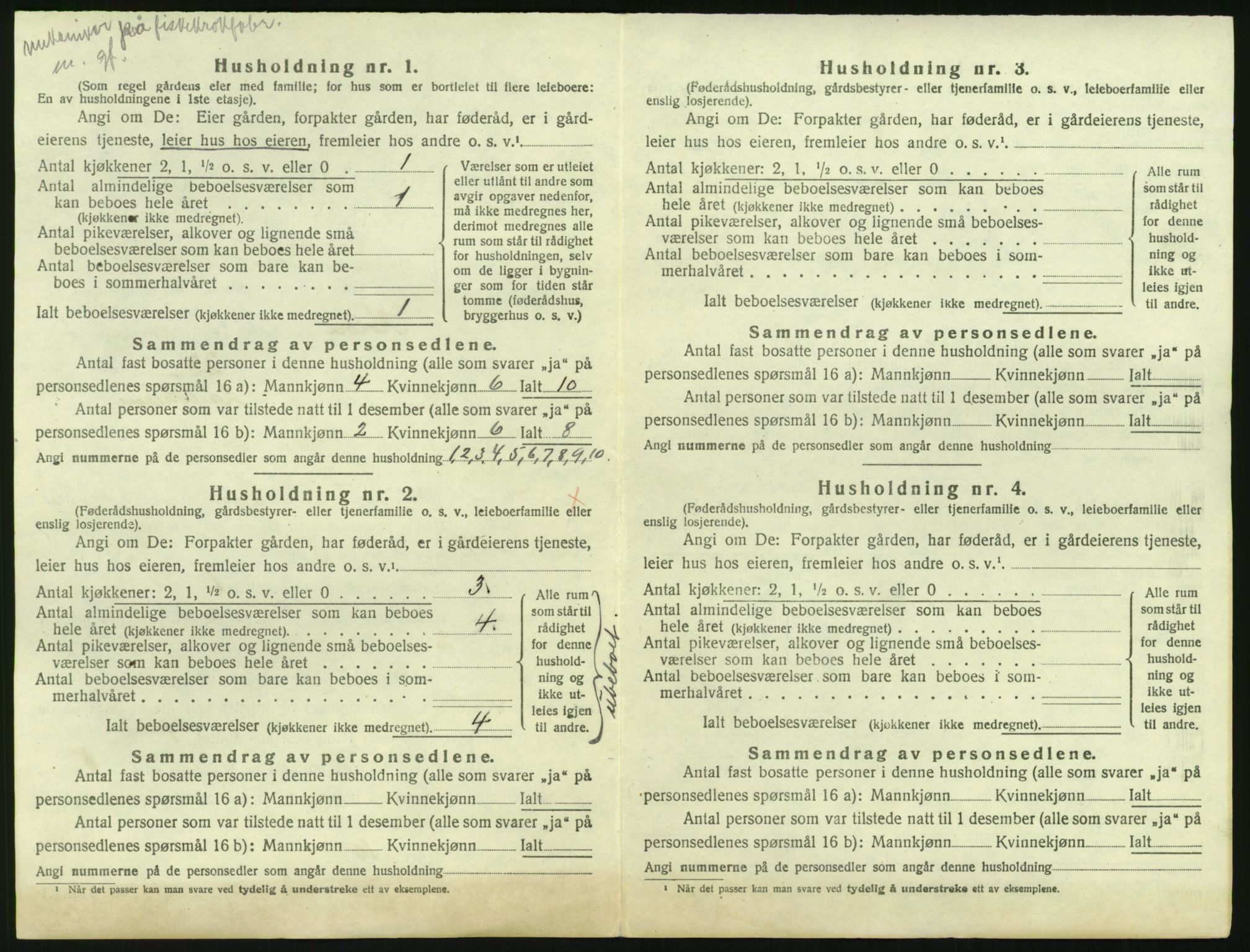 SAH, 1920 census for Kolbu, 1920, p. 37