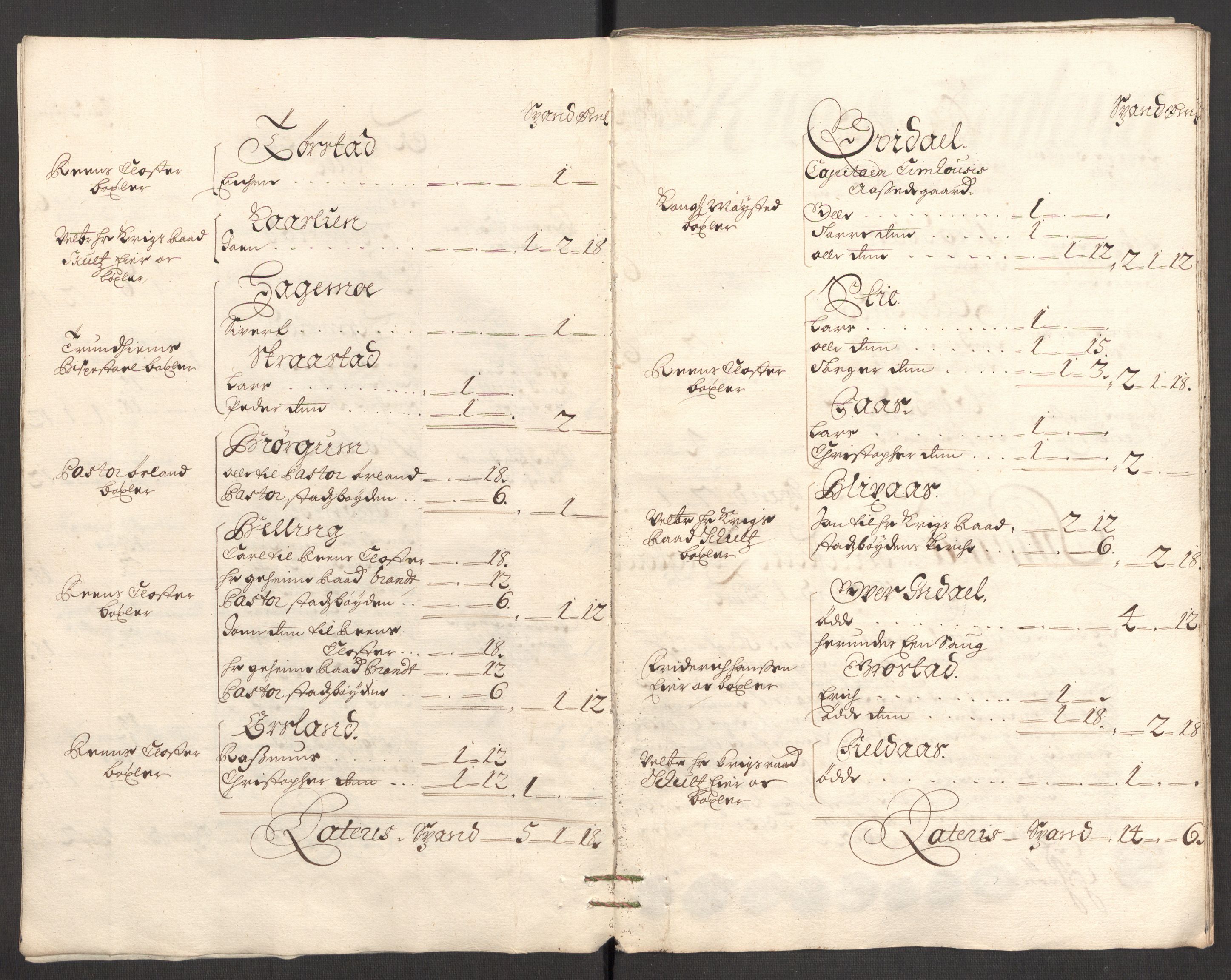 Rentekammeret inntil 1814, Reviderte regnskaper, Fogderegnskap, AV/RA-EA-4092/R57/L3852: Fogderegnskap Fosen, 1697, p. 51