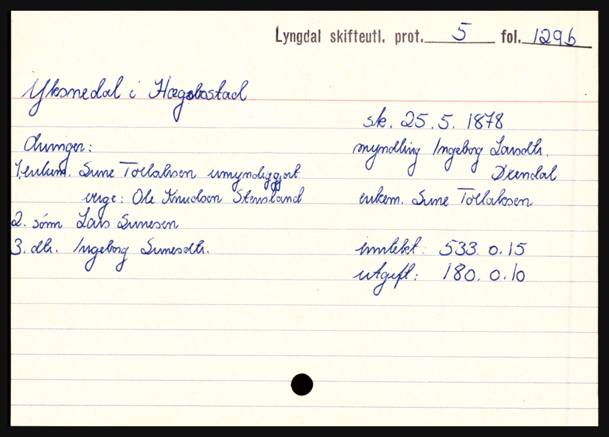 Lyngdal sorenskriveri, SAK/1221-0004/H, p. 13225