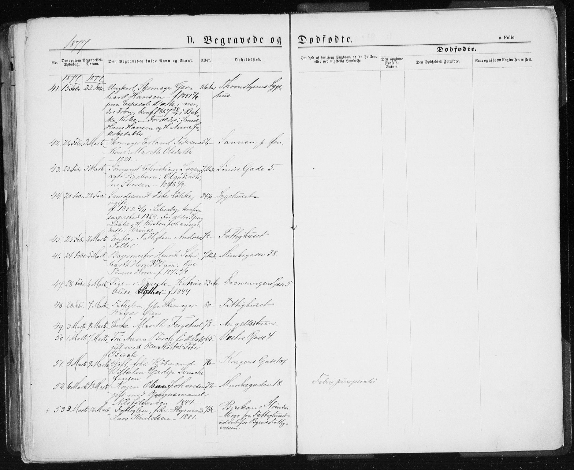 Ministerialprotokoller, klokkerbøker og fødselsregistre - Sør-Trøndelag, SAT/A-1456/601/L0055: Parish register (official) no. 601A23, 1866-1877