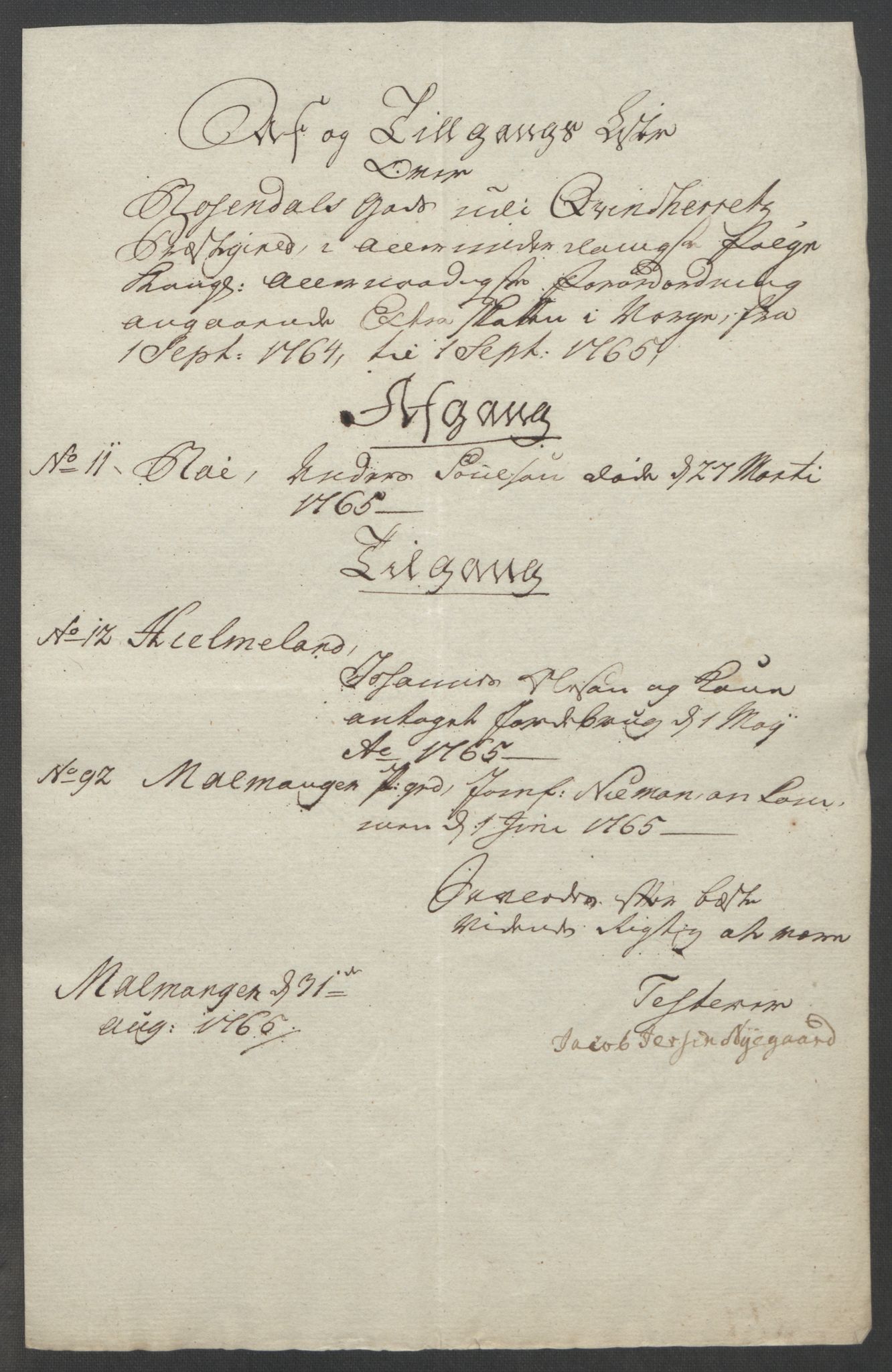Rentekammeret inntil 1814, Reviderte regnskaper, Fogderegnskap, AV/RA-EA-4092/R49/L3157: Ekstraskatten Rosendal Baroni, 1762-1772, p. 127