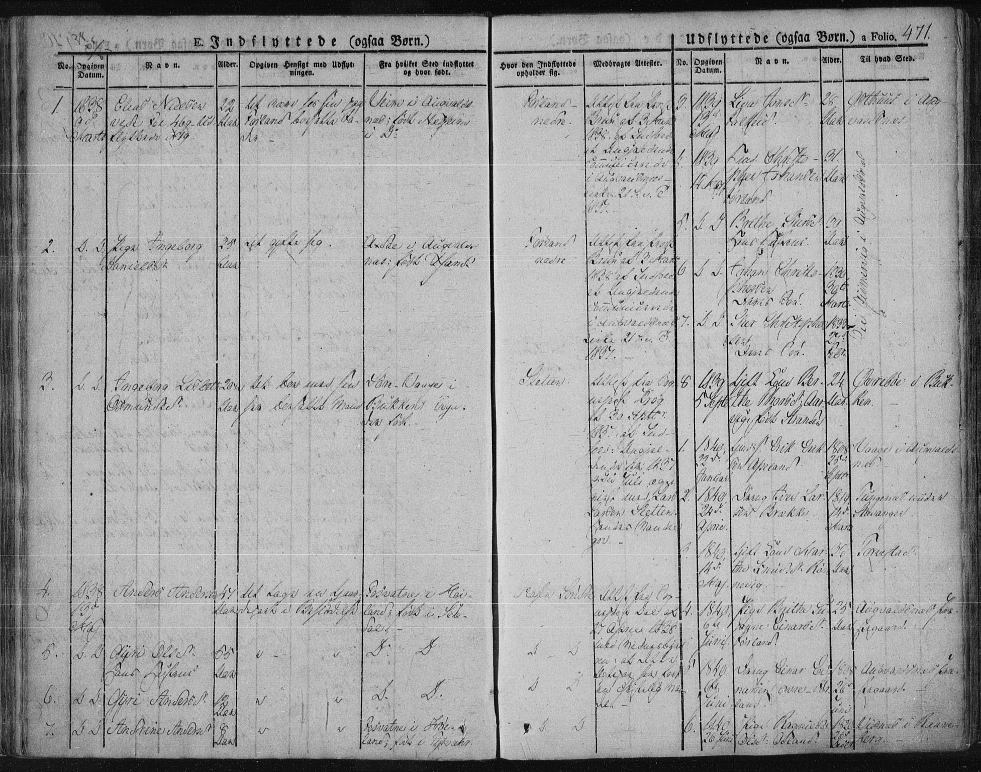 Tysvær sokneprestkontor, SAST/A -101864/H/Ha/Haa/L0001: Parish register (official) no. A 1.2, 1831-1856, p. 471