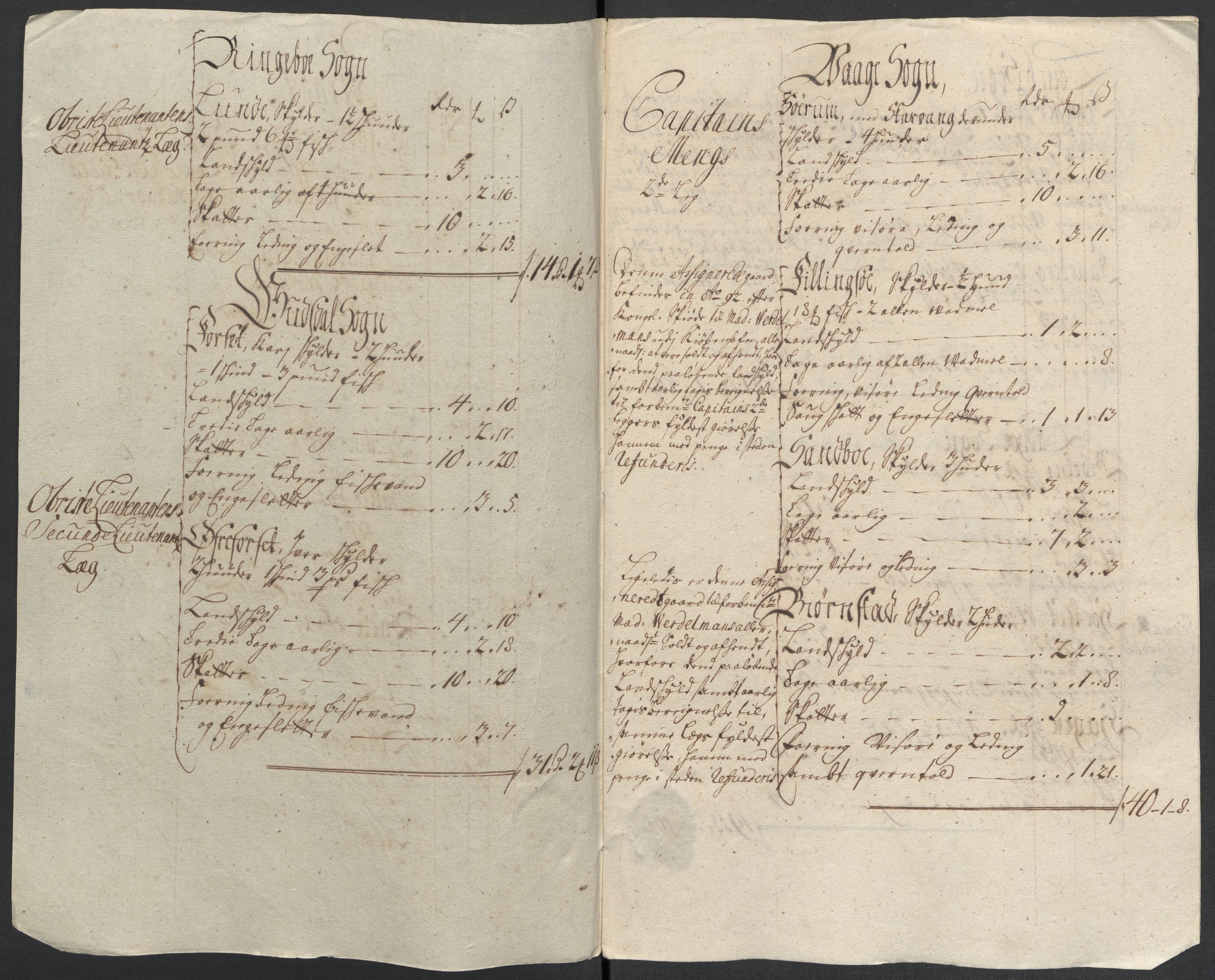 Rentekammeret inntil 1814, Reviderte regnskaper, Fogderegnskap, AV/RA-EA-4092/R17/L1180: Fogderegnskap Gudbrandsdal, 1711, p. 346