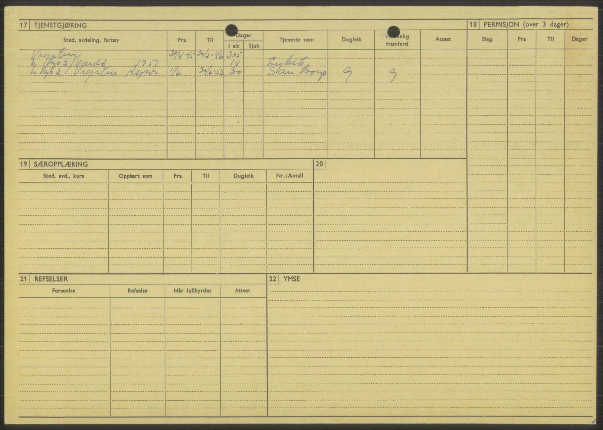 Forsvaret, Varanger bataljon, AV/RA-RAFA-2258/1/D/L0444: Rulleblad for menige født 1913-1914, 1913-1914, p. 267